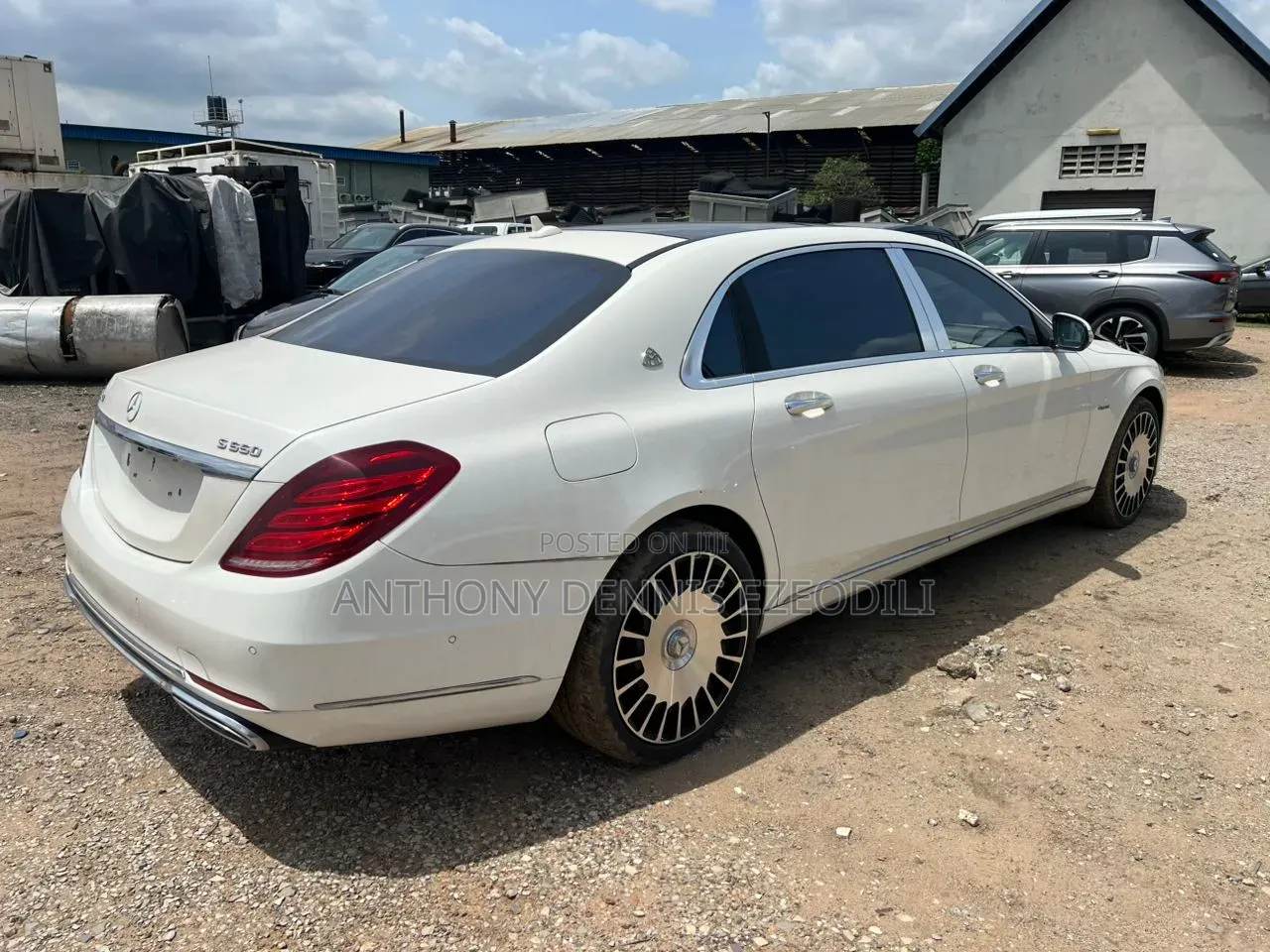 Mercedes-Benz S-Class S 550 2016 White