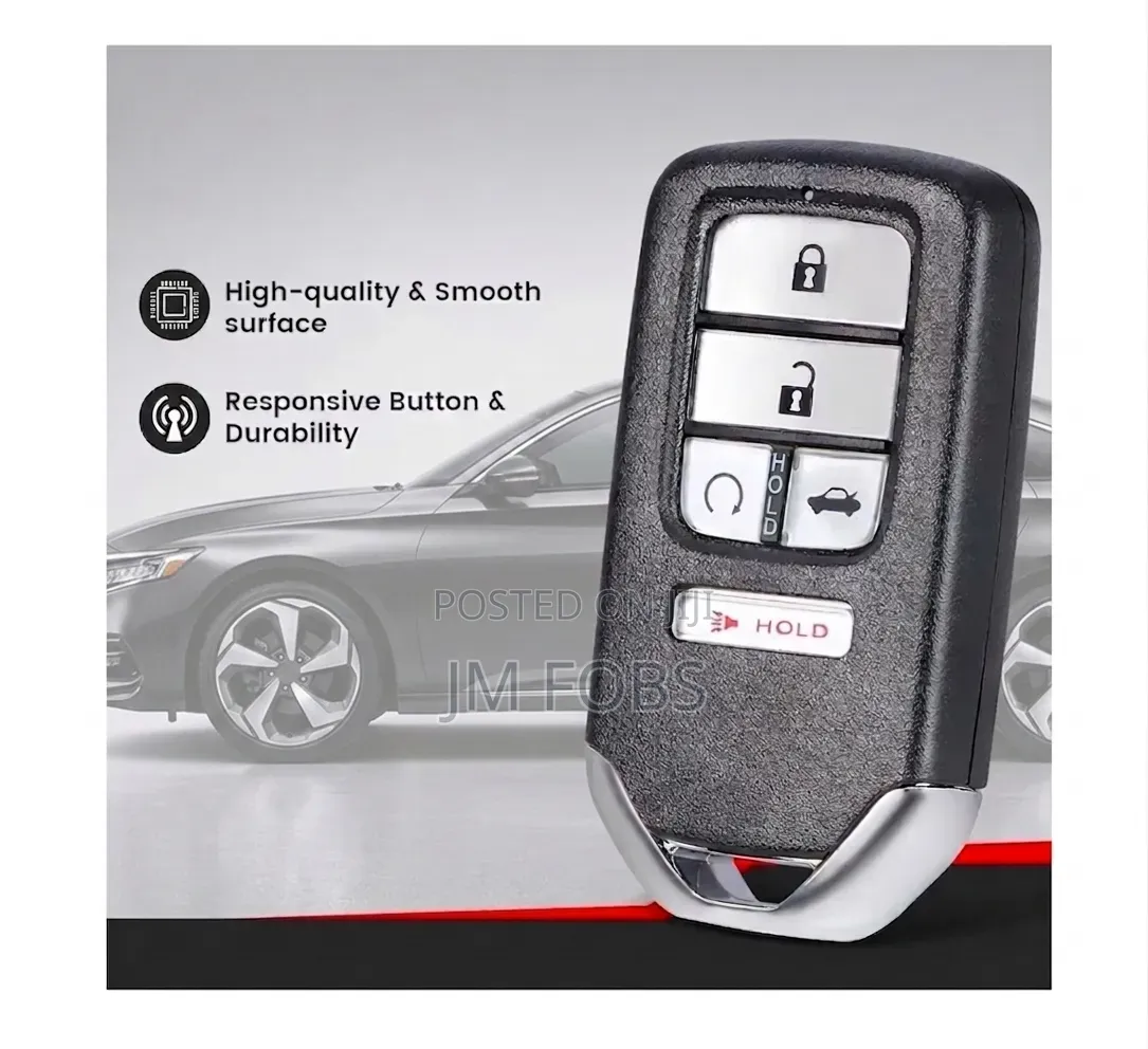 Smart Key Fob for Honda Accord - Keyless Entry