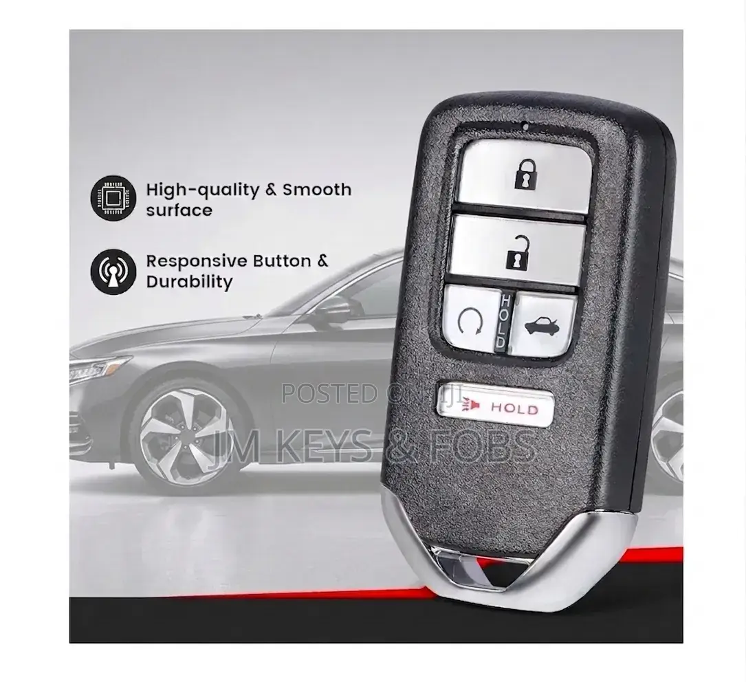 Smart Key Fob for Honda Accord - Keyless Entry