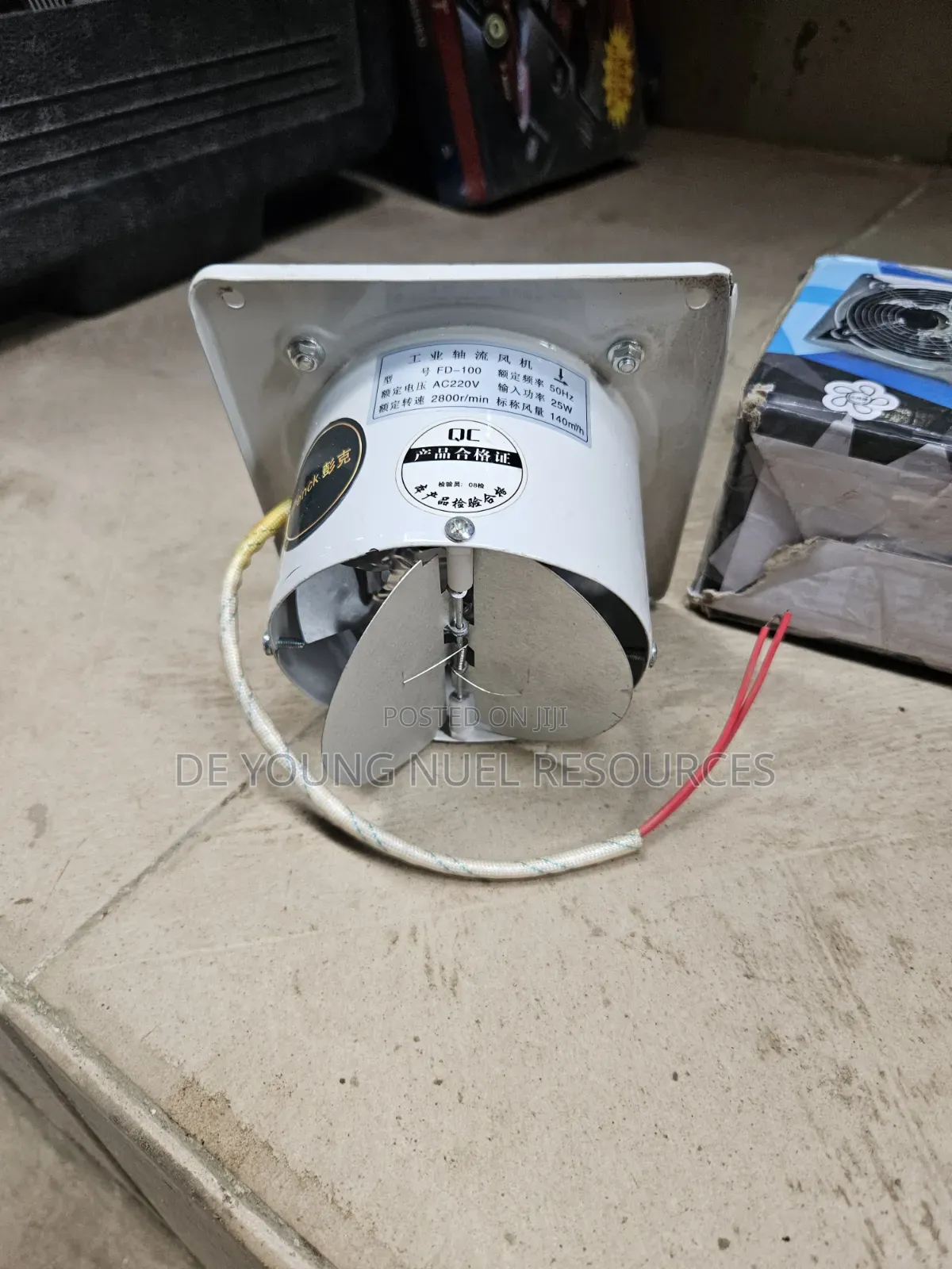 Original Extractor Fan 4inches