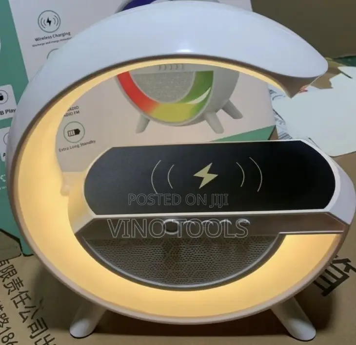 Led Wireless Charging Speaker