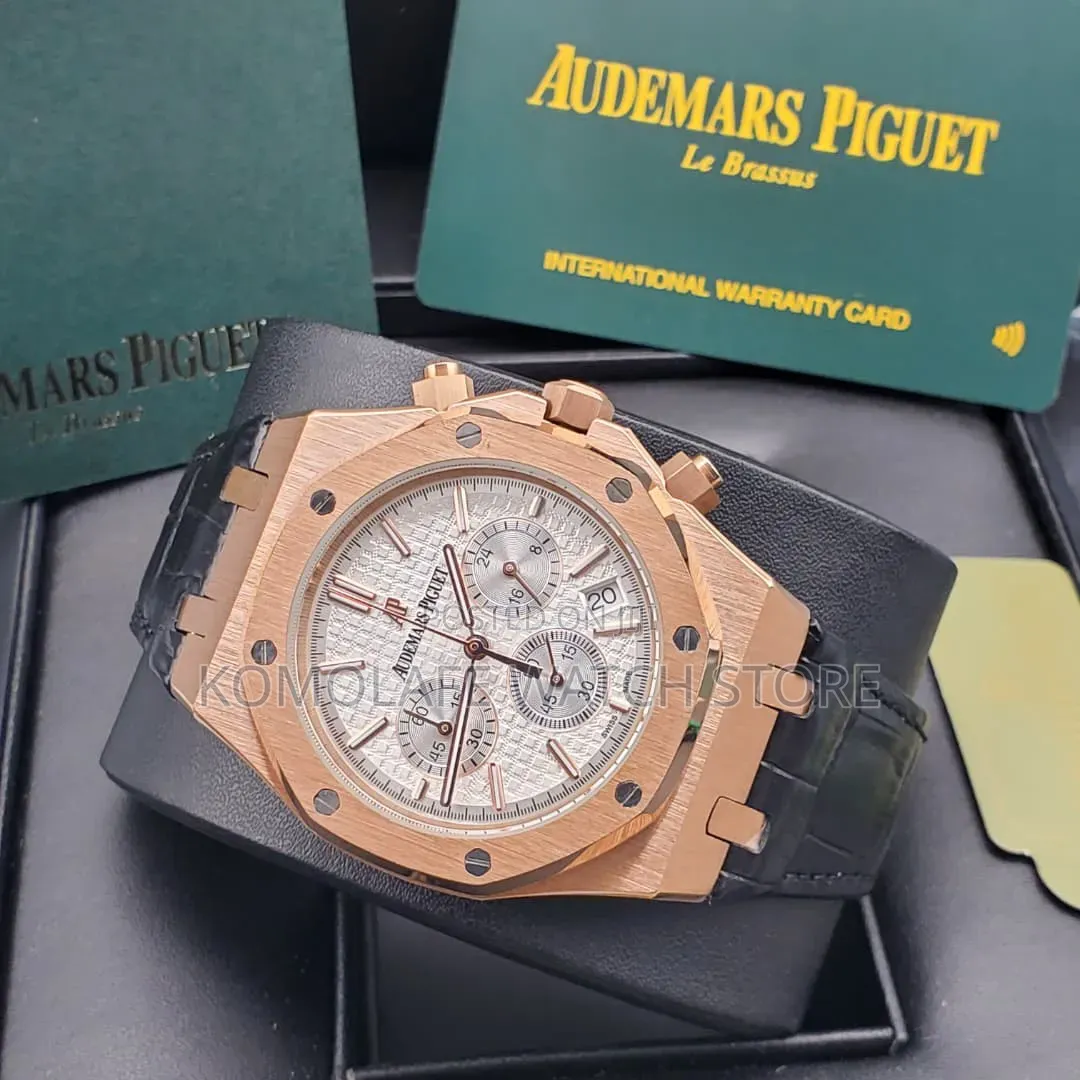 Audemars Piguet Leather Chronograph