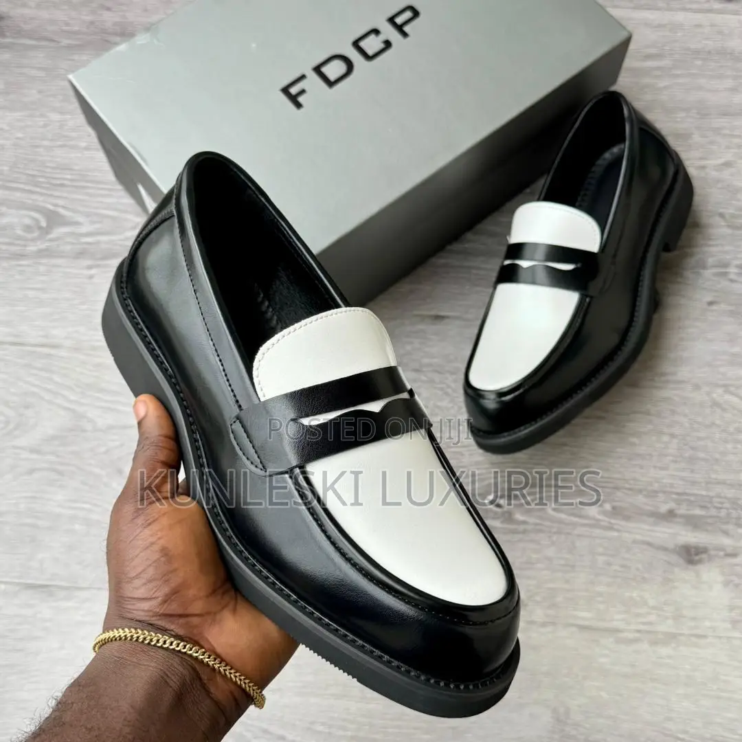 Original FDCP Two—Tone Loafers Shoes