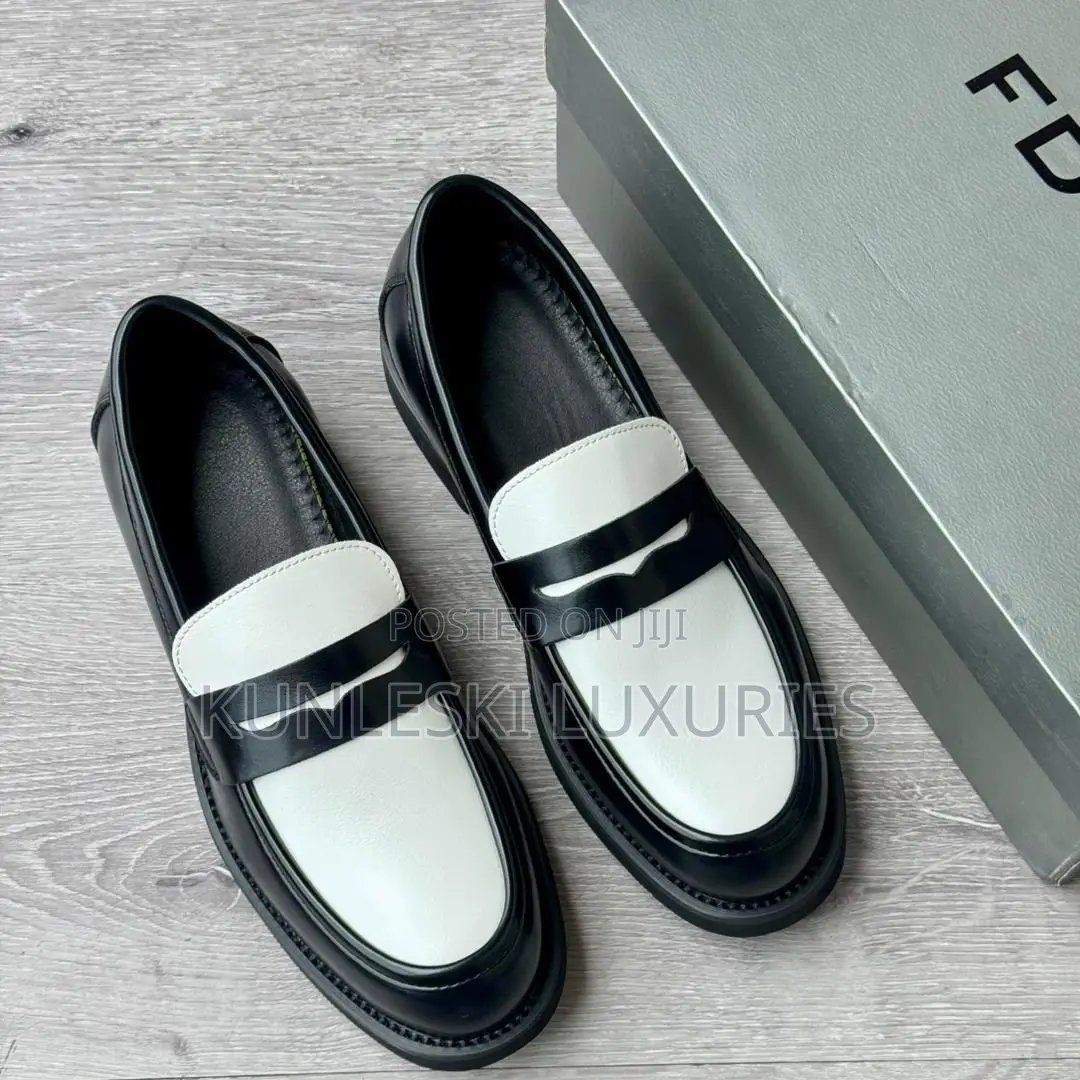 Original FDCP Two—Tone Loafers Shoes