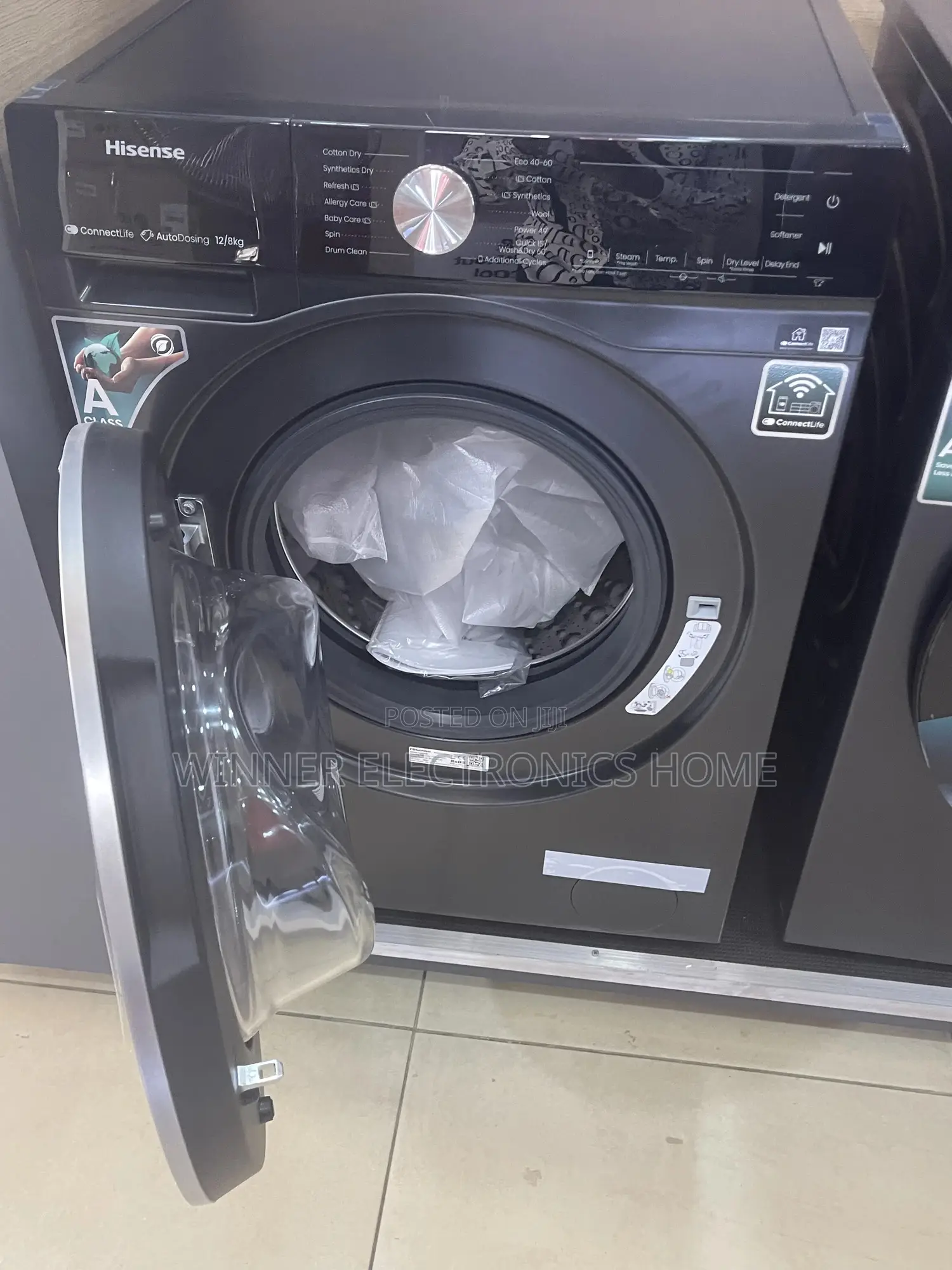 Hisense 12kg Automatic Wash and Dry Inverter Washing Machine