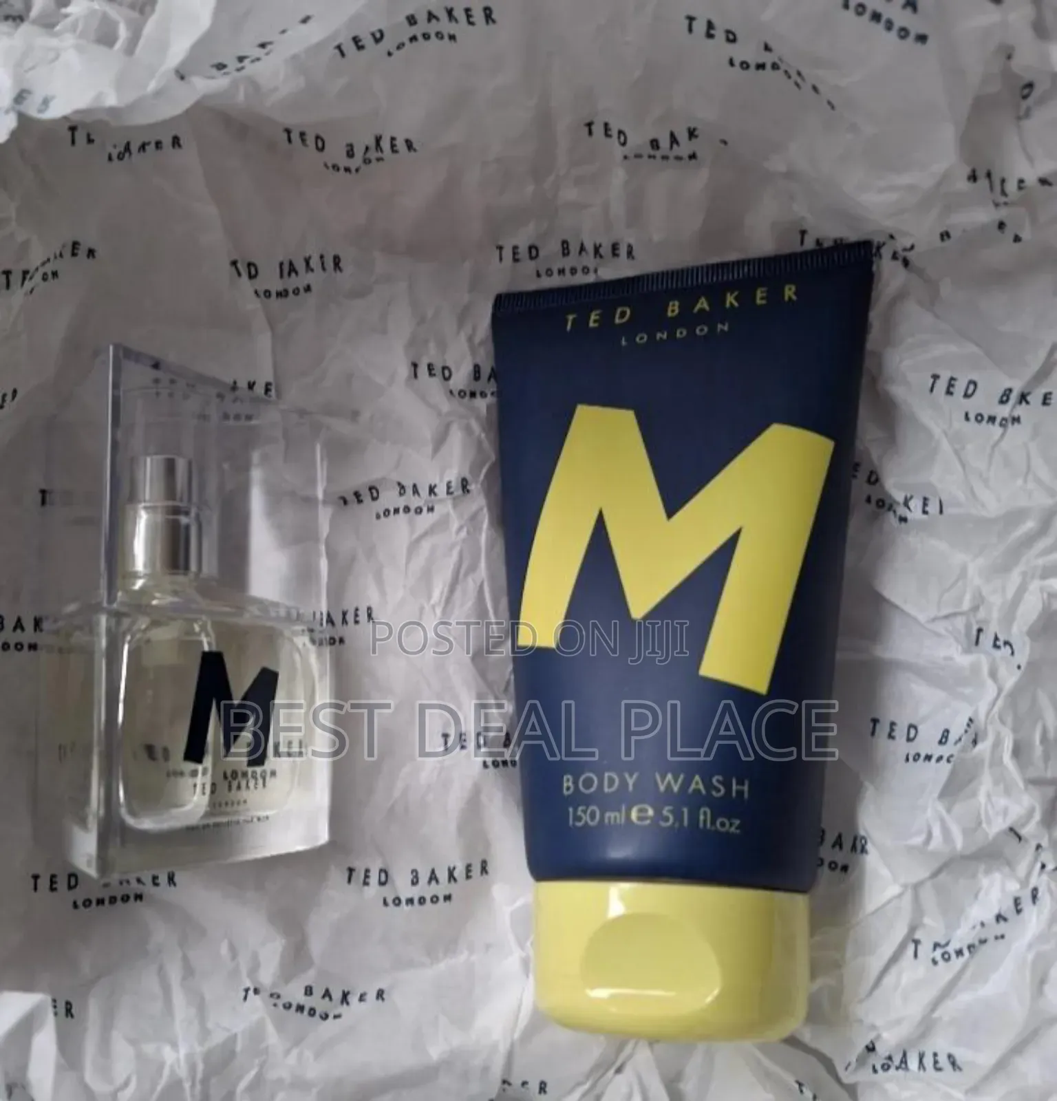 London M Mens Gift Set Edt 30ml + Body Wash 150ml Original Uk Designer