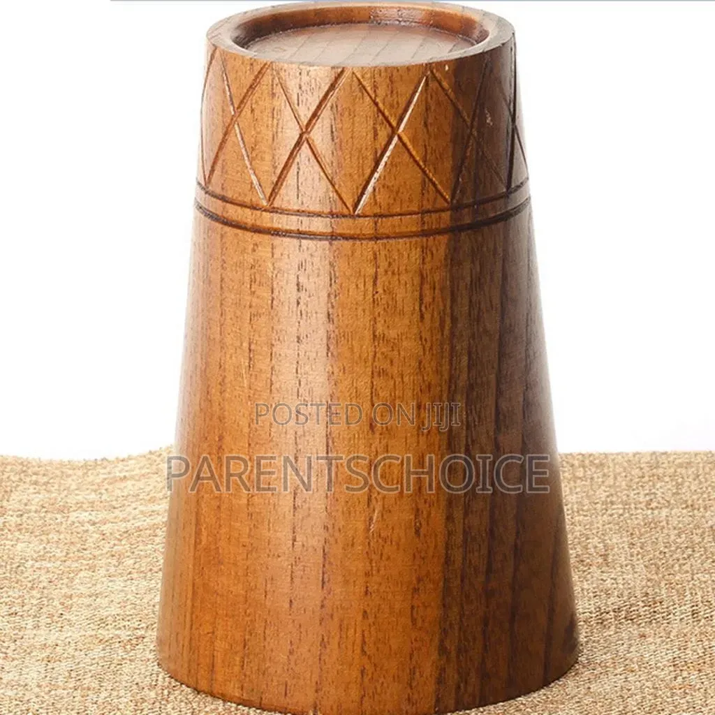 Handmade Wooden Cup - 7x11cm (2,8"X4,3")