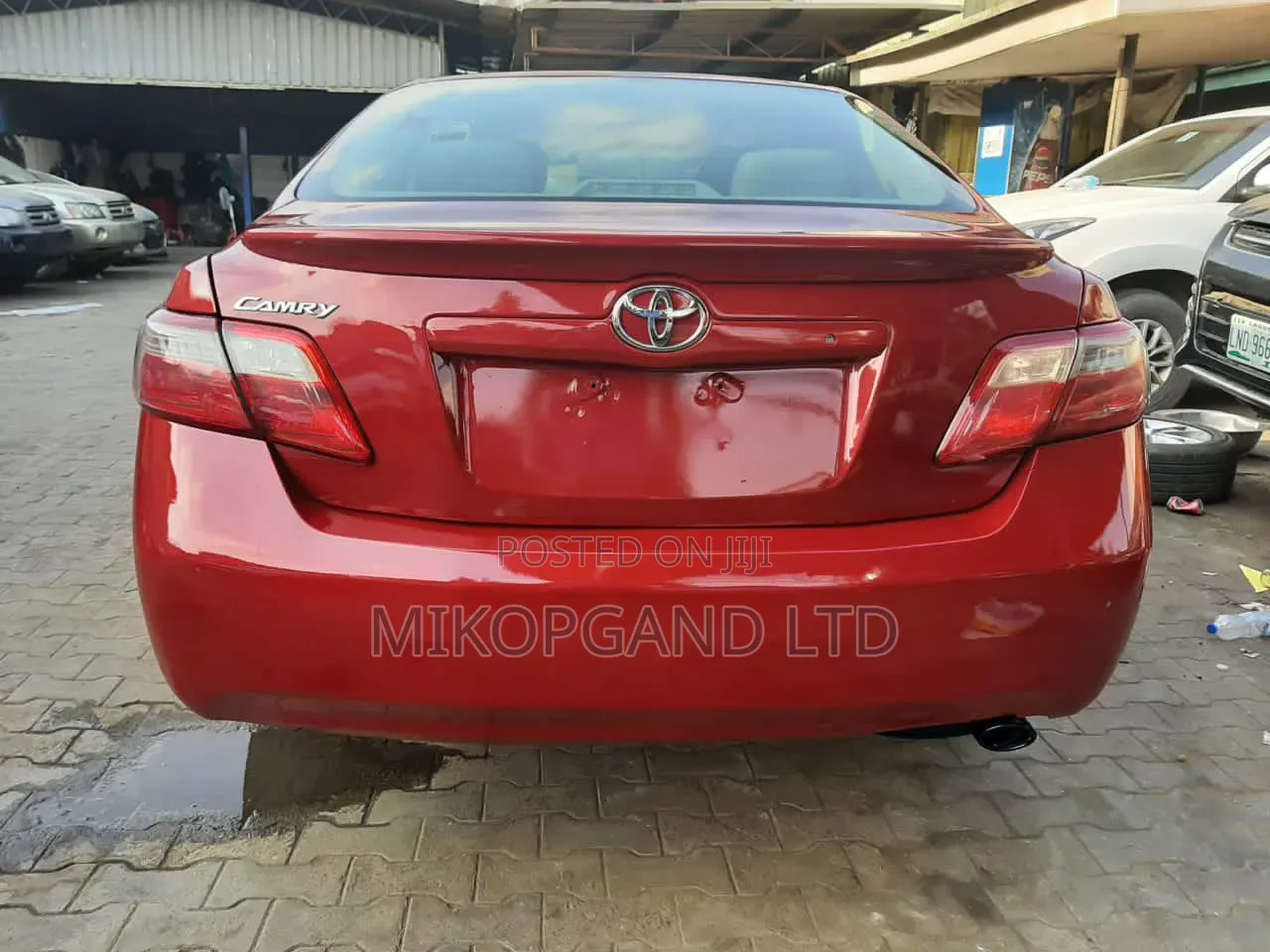 Toyota Camry 2.4 LE 2008 Red
