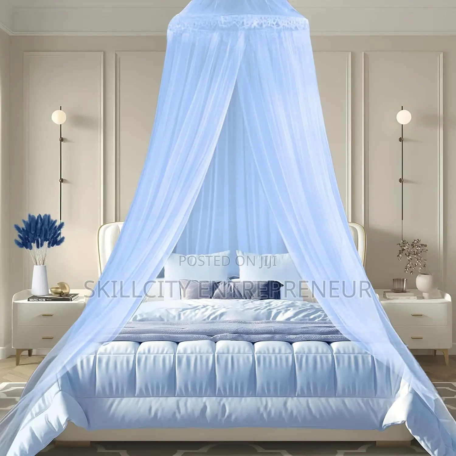 Suspended Mosquito Net