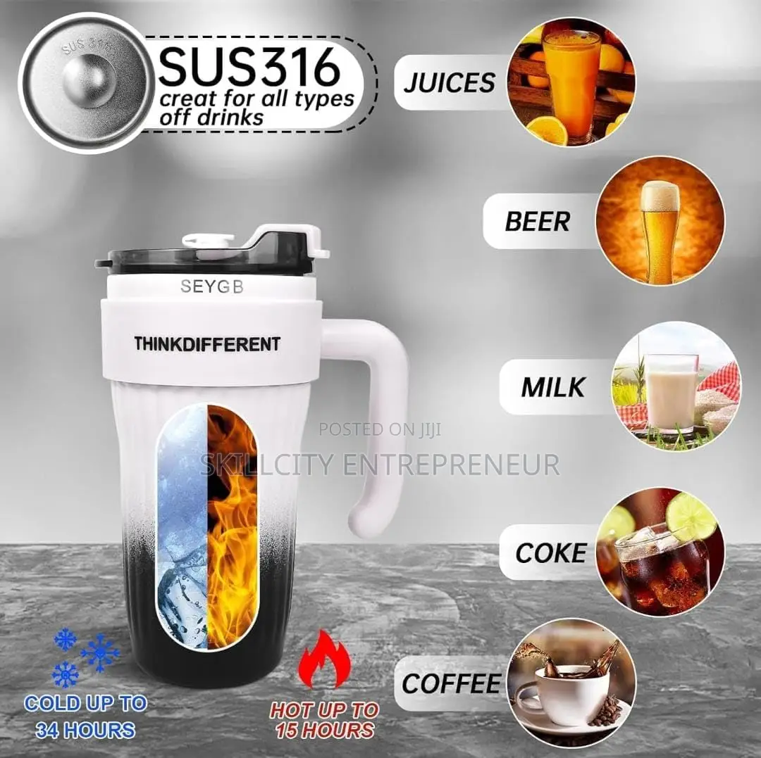 Temperature Office Cup Flask – 500ml Stainless Steel