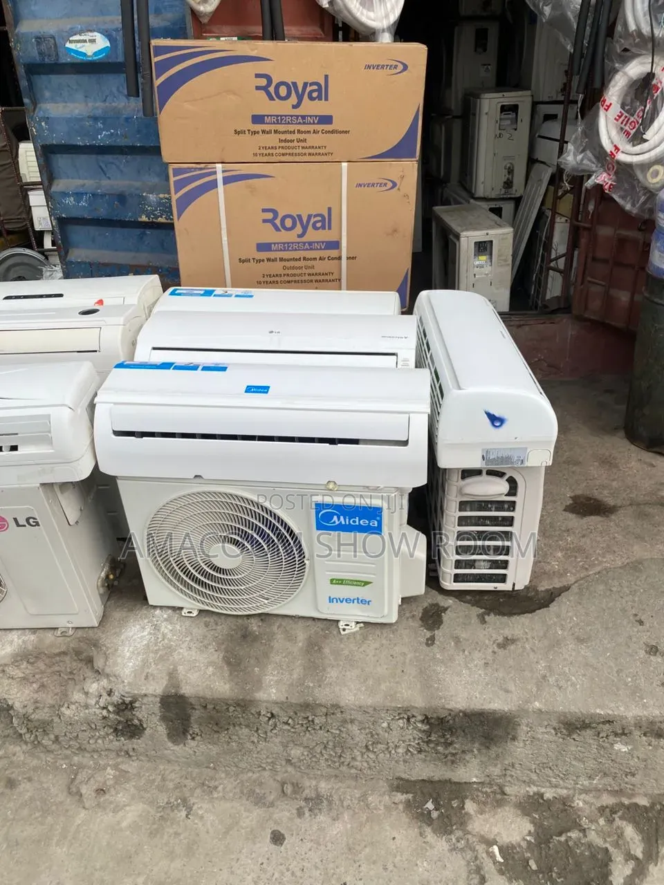 Very Neat 1.5hp Midea Ac – Promo Price on Clean ,Don’T Miss Out