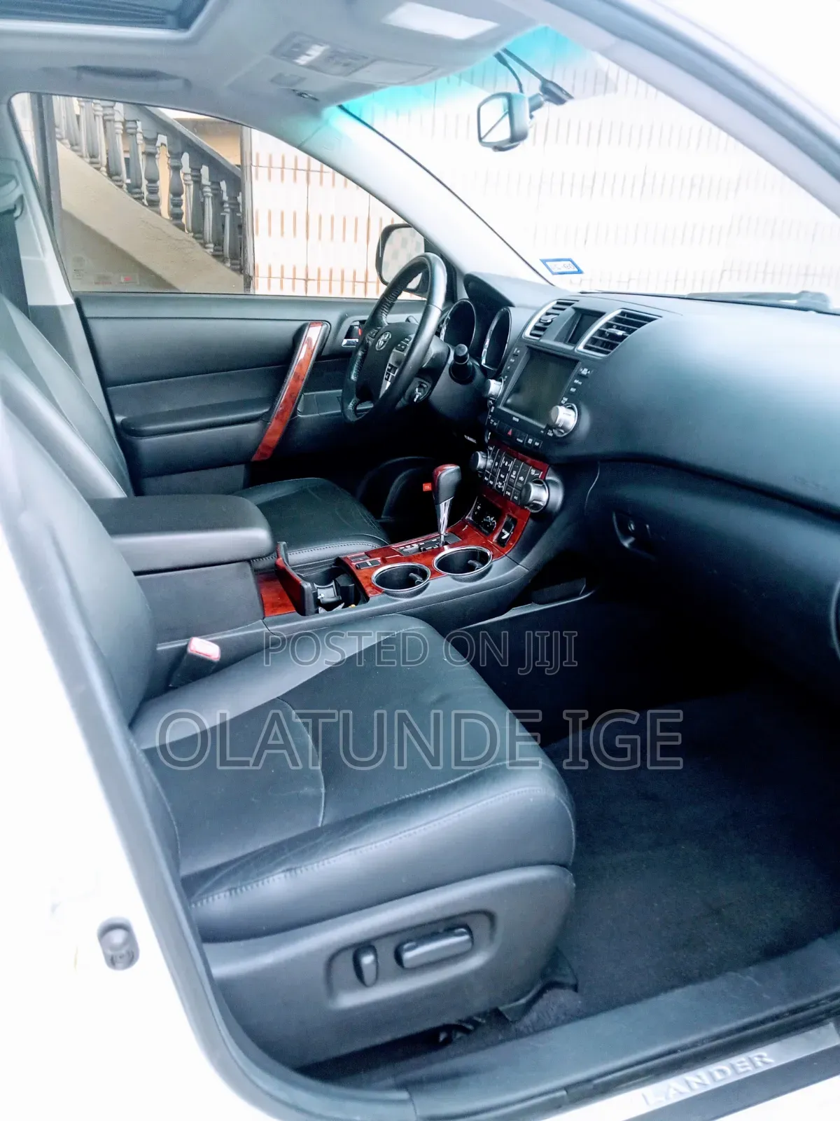 Toyota Highlander Limited 2012 White