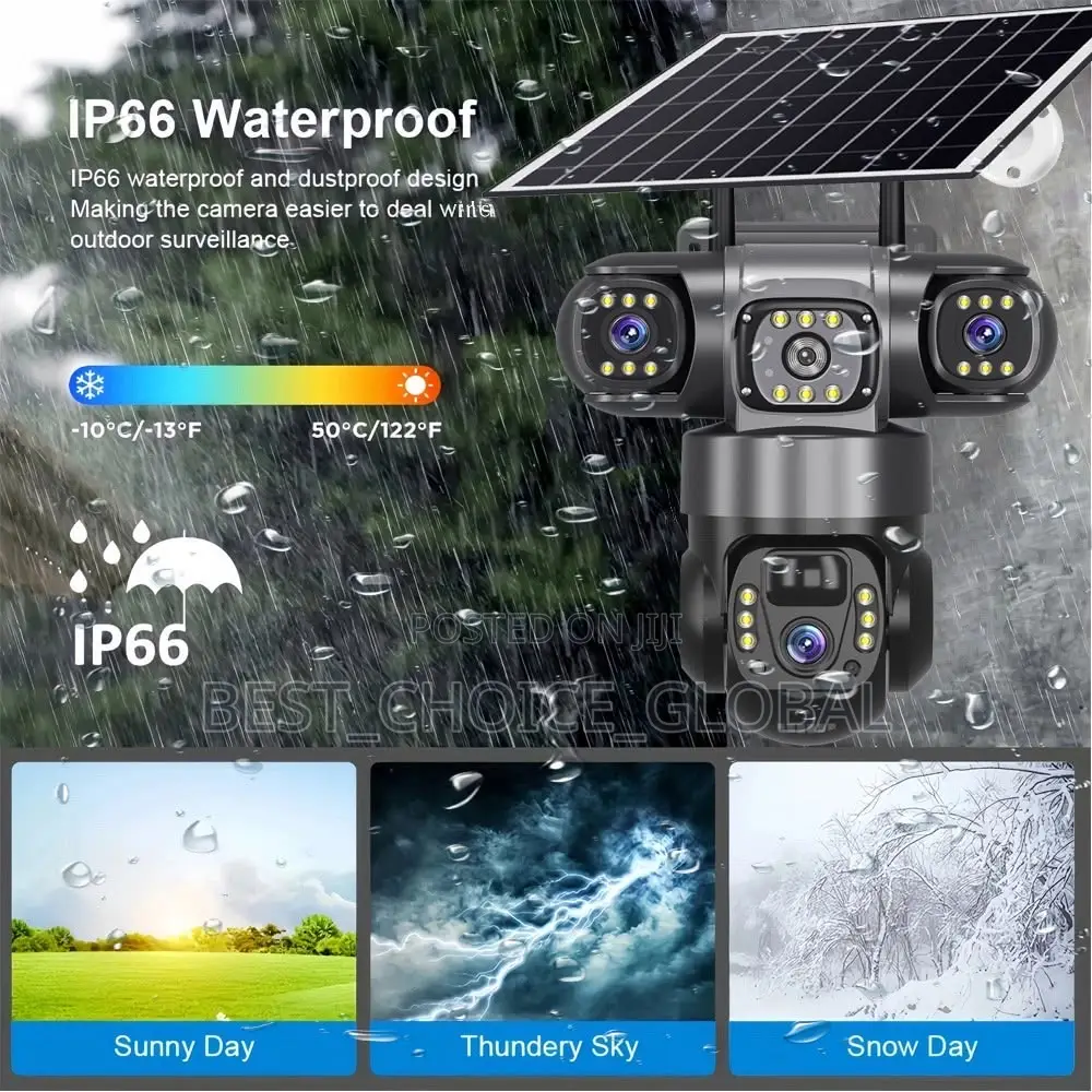 12mp Hd Solar Outdoor Camera