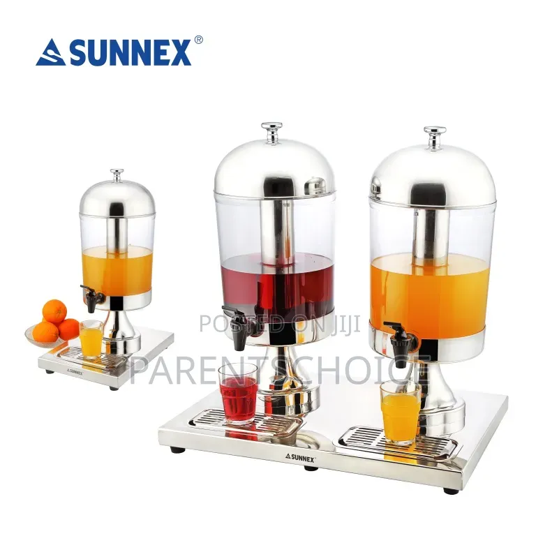 Sunnex 16l Stylish Buffet Equipment Stainless Steel Juicer Dispenser