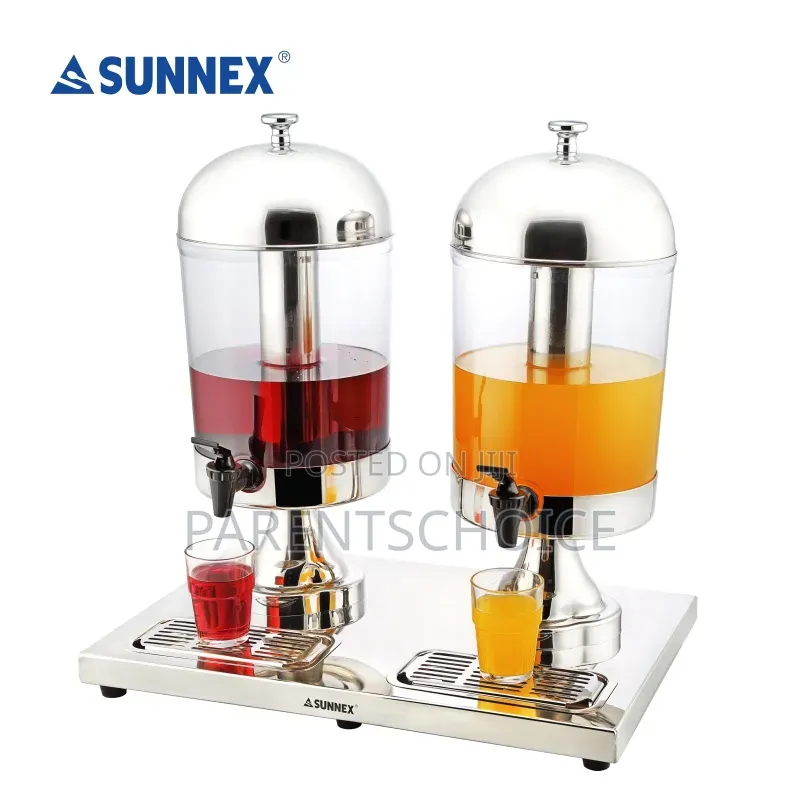 Sunnex 16l Stylish Buffet Equipment Stainless Steel Juicer Dispenser