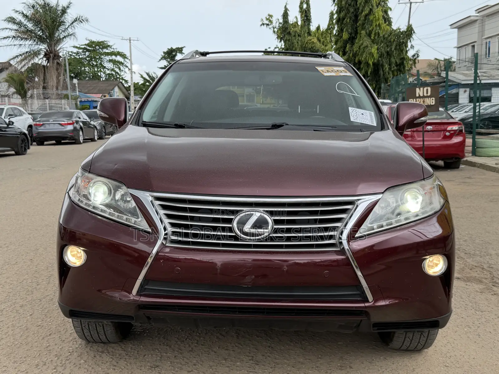 Lexus RX 350 AWD 2013 Burgundy