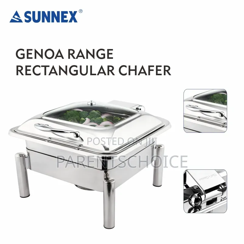 Chafing Dish 2/3 5.5l With Cylinder Fuel Heating Stand