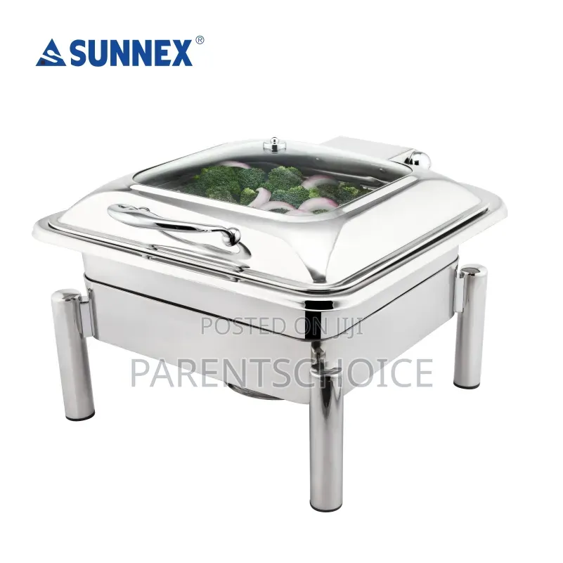 Chafing Dish 2/3 5.5l With Cylinder Fuel Heating Stand