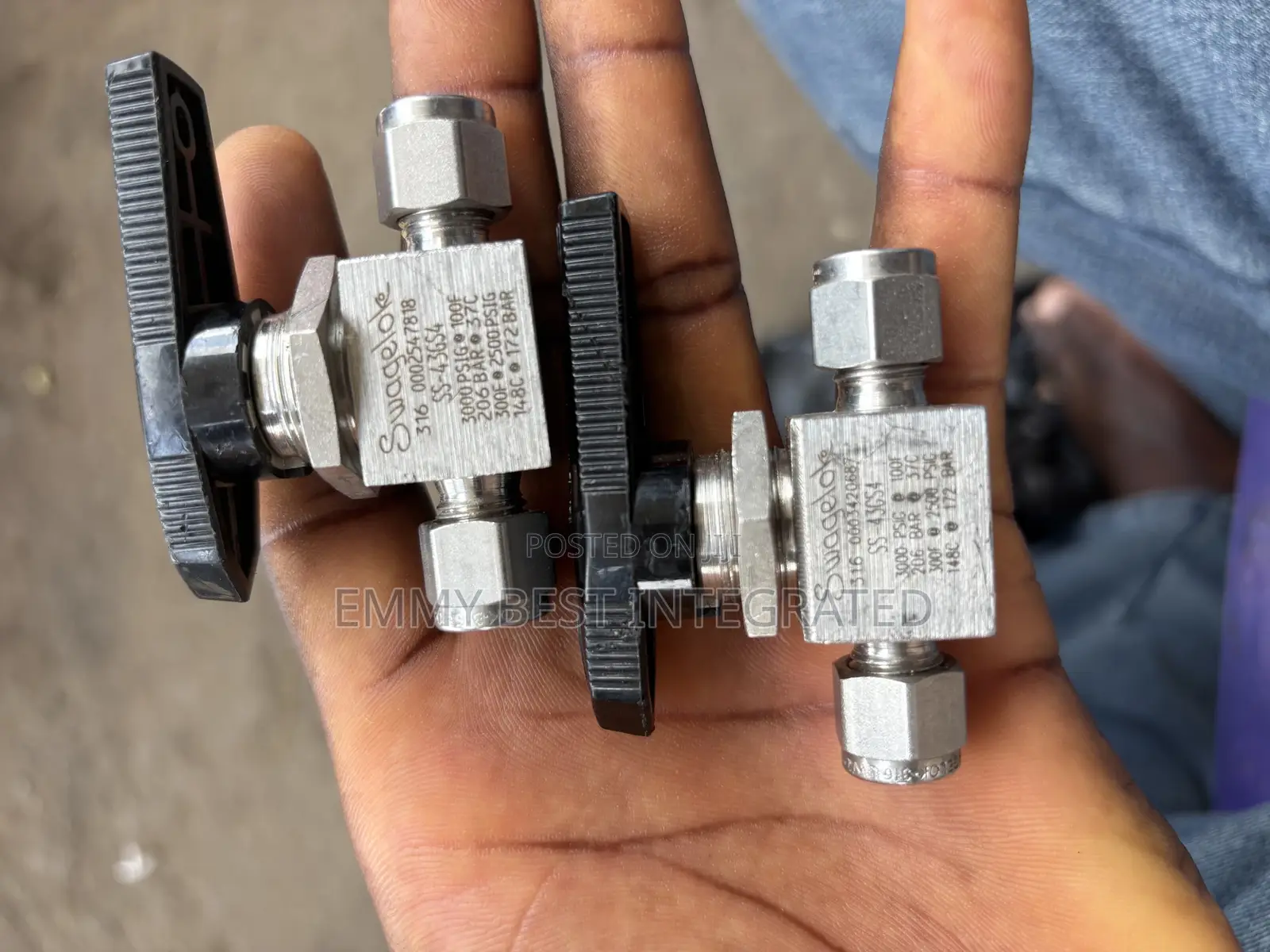 Swagelok Ss-43gs4 Stainless Steel Ball Valves