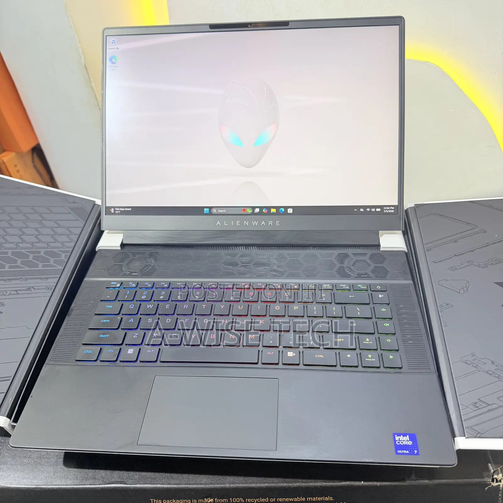 Laptop Alienware X16 R2 16GB Intel Core Ultra 7 SSD 1T