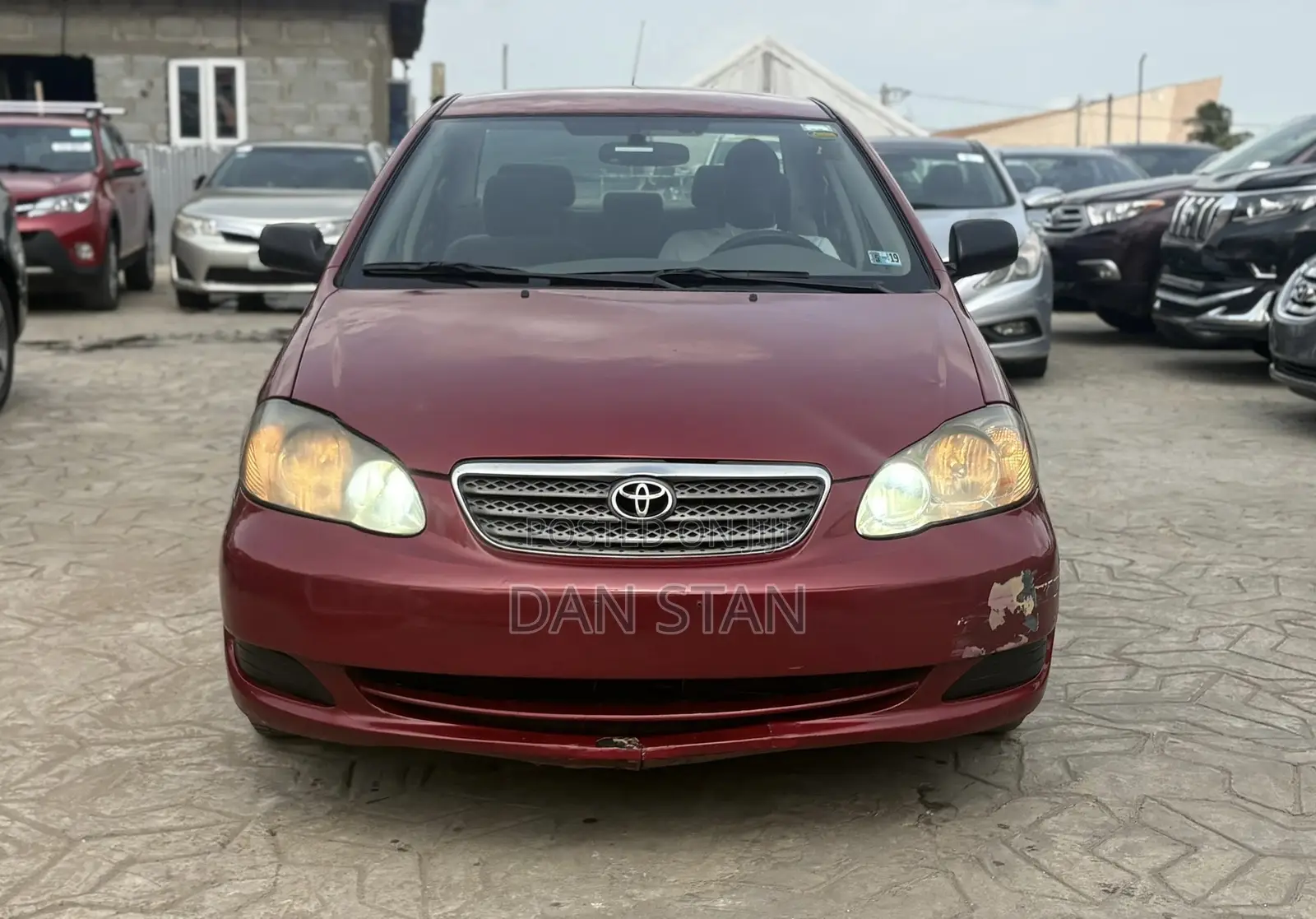 Toyota Corolla 2005 Red