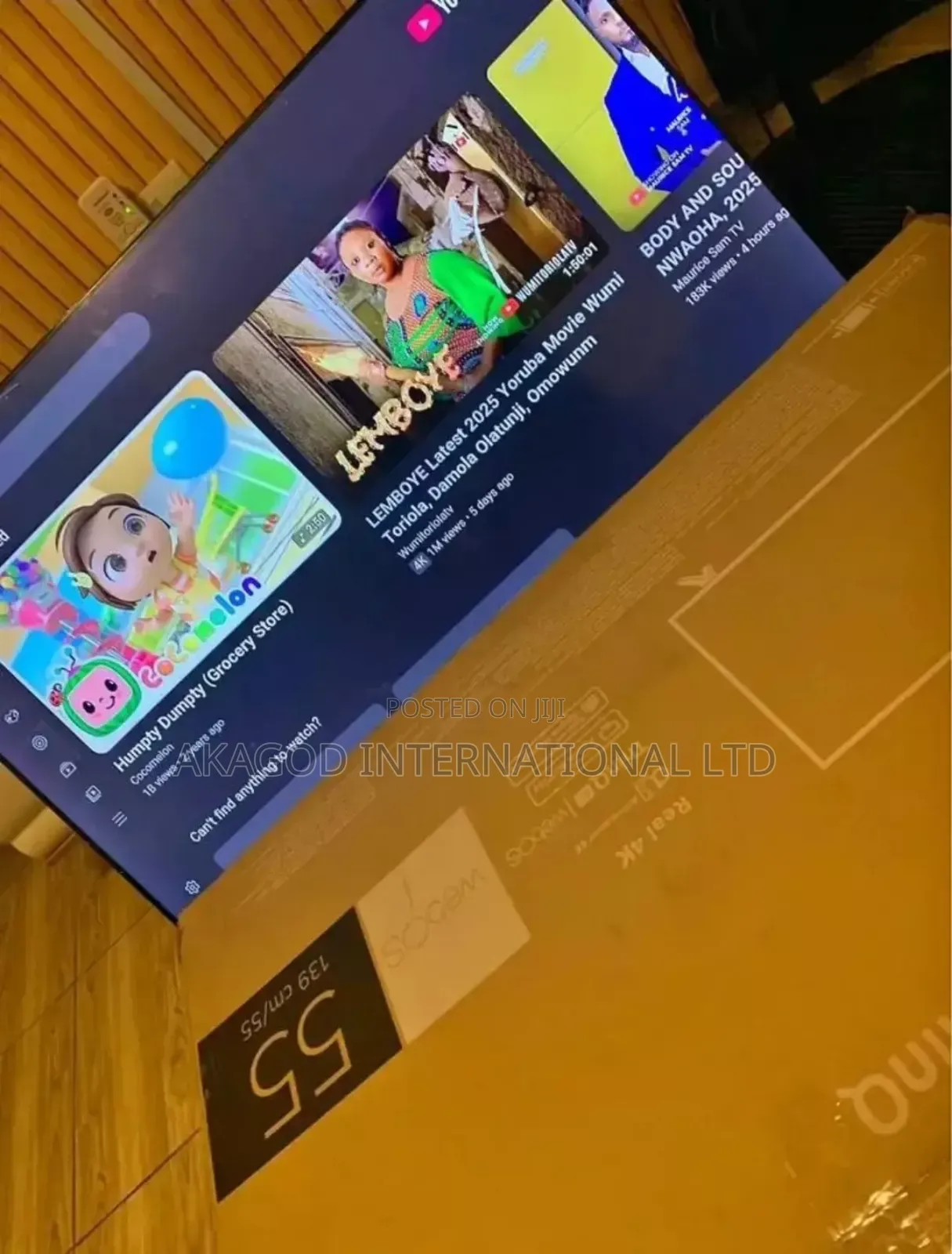 55inches Smart Lg Mountable Lg Tv