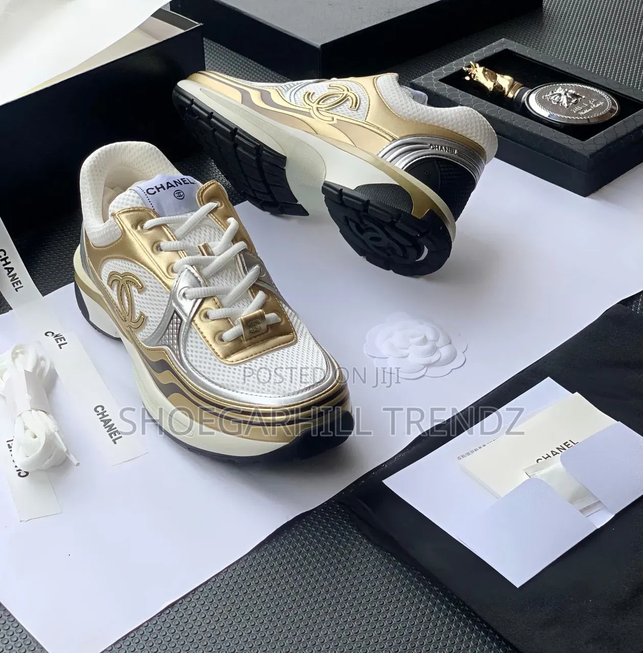 Unisex Channel Sneakers in 3 Colorways