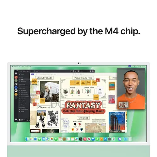 New Desktop Computer Apple iMac M4 16GB Apple M4 SSD 256GB