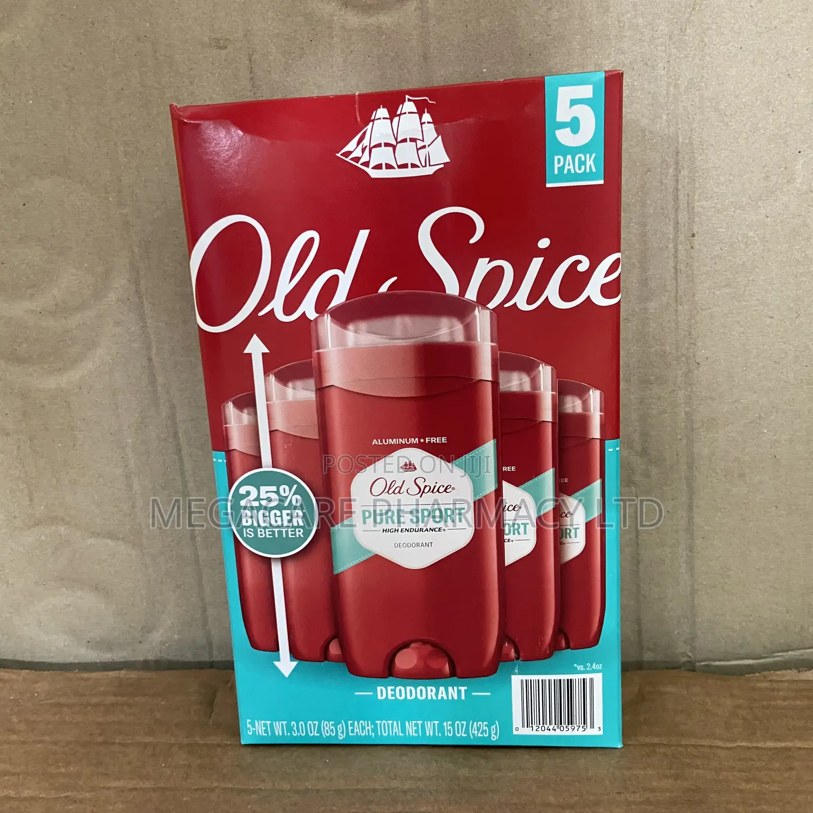 Old Spice Pure Sport - High Endurance. - Deodorant Ice- Ort Ce•
