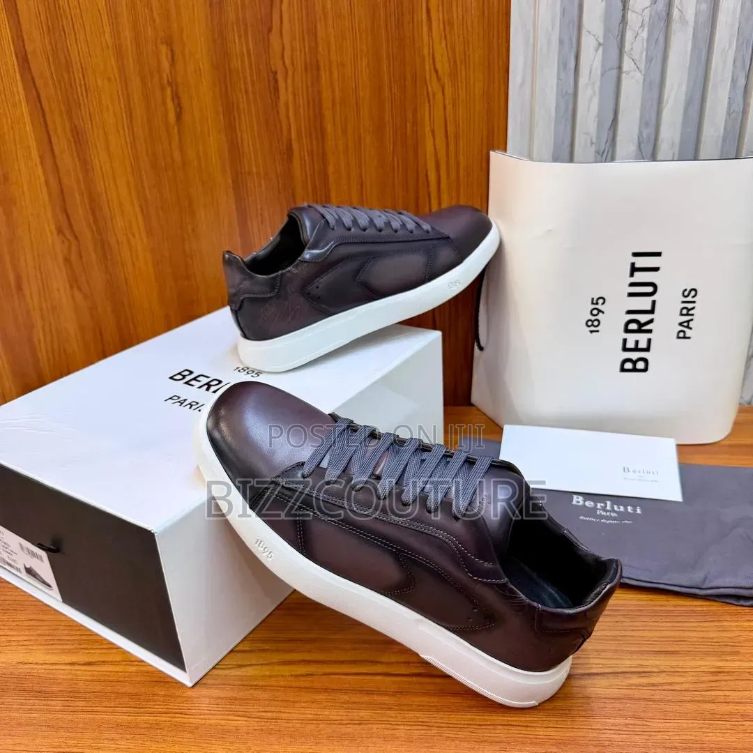 Original Italian Berluti Sneakers Available in Store