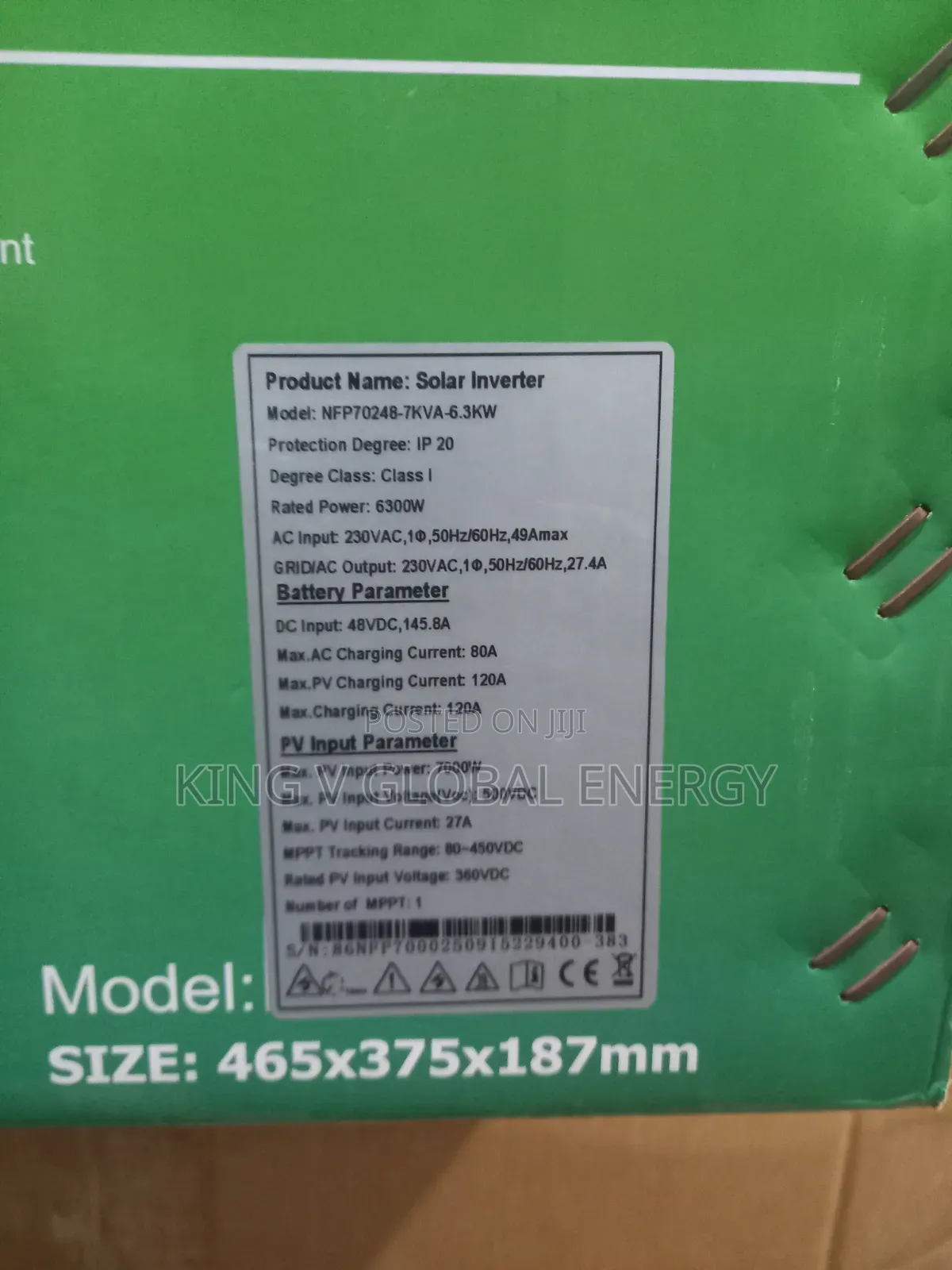Kartel 7kva/48v Solar Hybrid Inverter