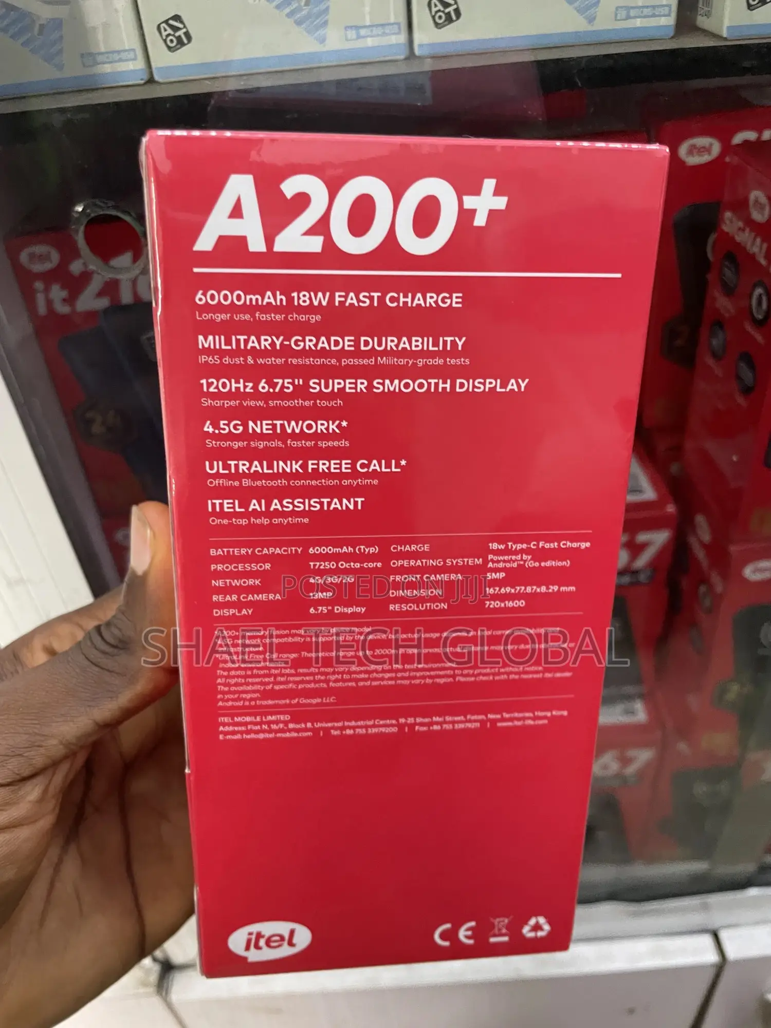 New Itel A200+ 64 GB