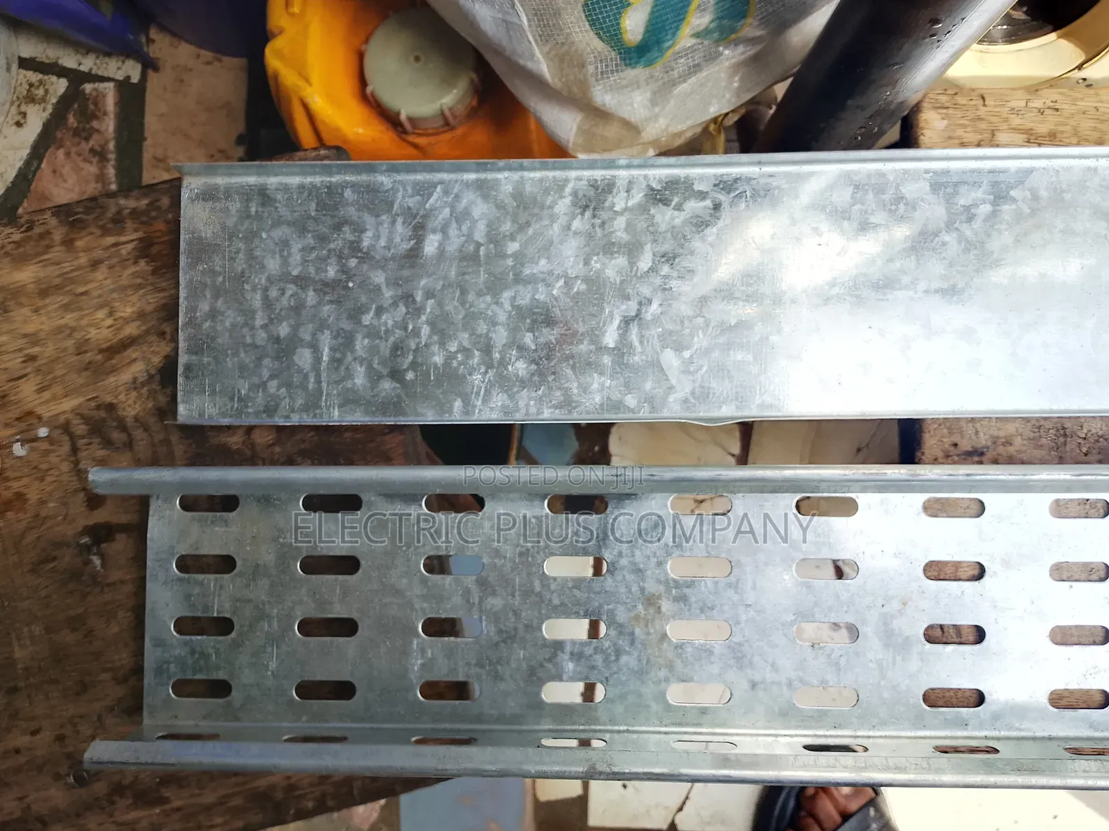 100mm Cable Tray Cover 3 Meters Galvanized Imported