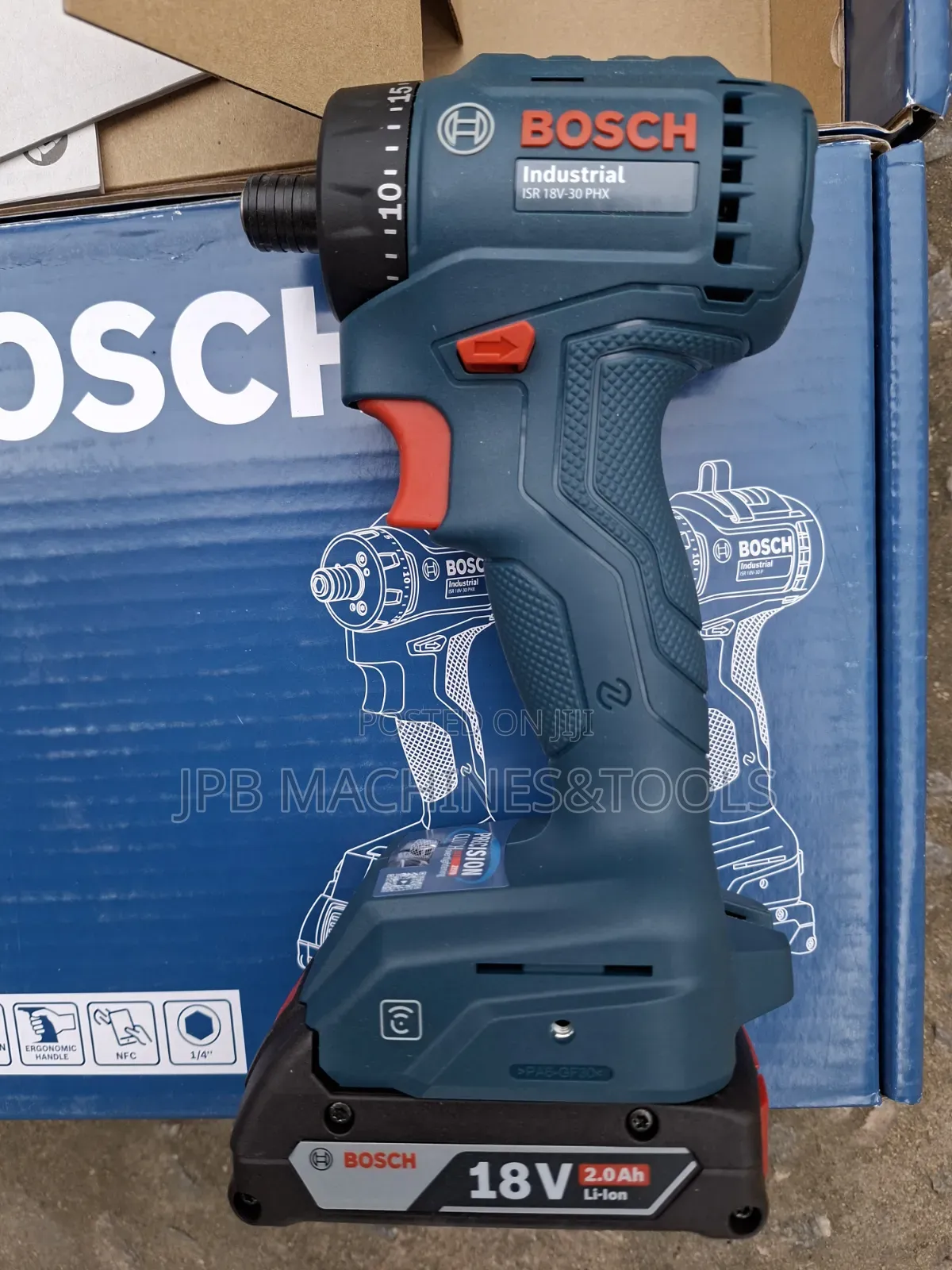 Isr 18v-30 PHX Bosch Screwdriver and Impact Drive Industry