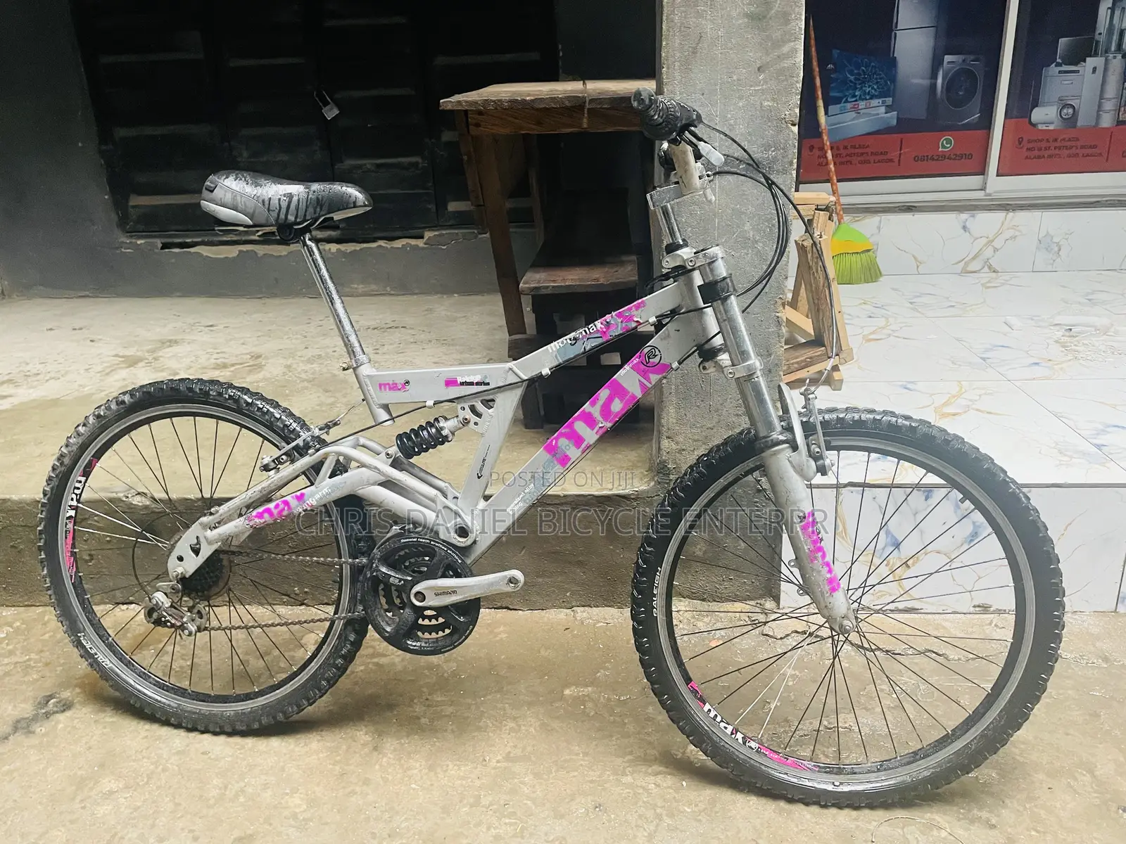 Size 26 Double Chuck Absover Adult Bicycle /Good Condition