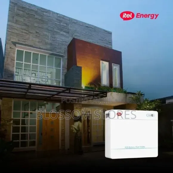 Itel 2.5kwh Lithium Battery Wall Mounted 24v 100ah