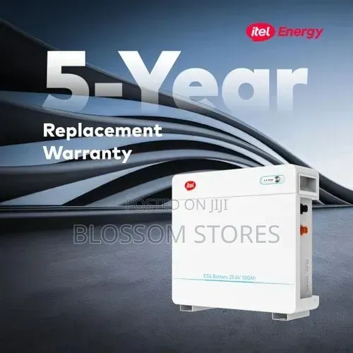 Itel 2.5kwh Lithium Battery Wall Mounted 24v 100ah