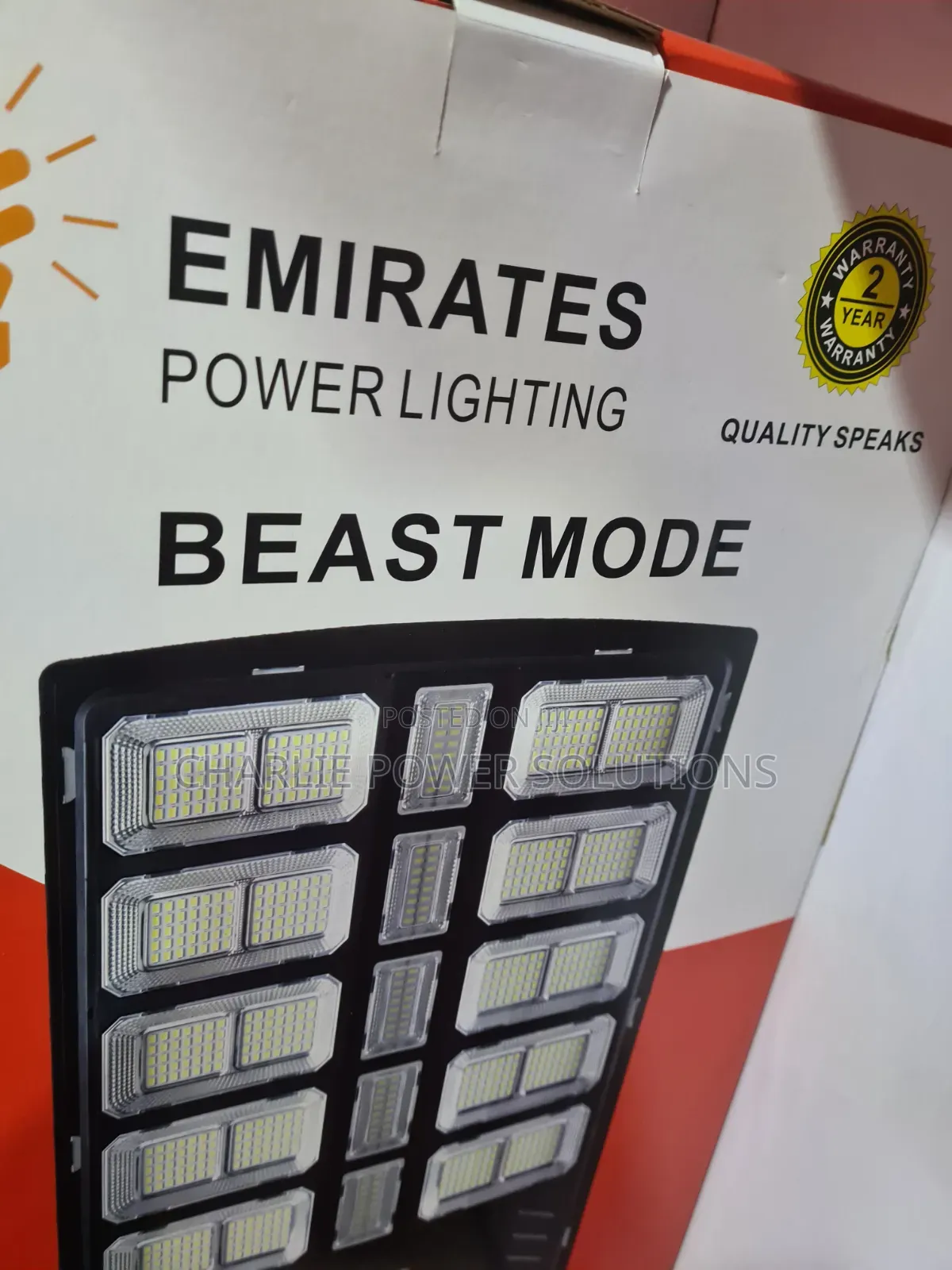 4000watts Emirates Solar Floodlights