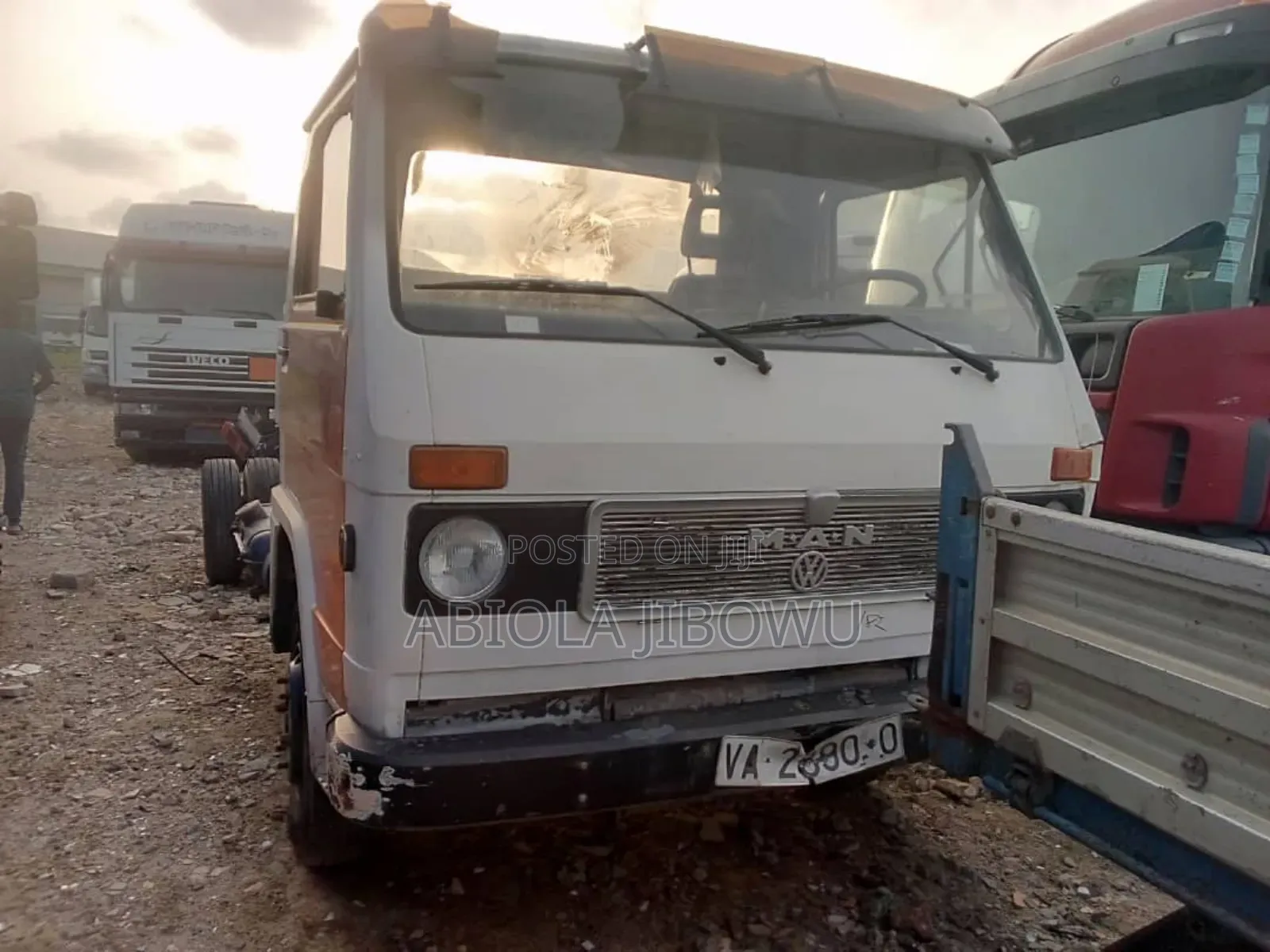 MAN Truck 1996 White