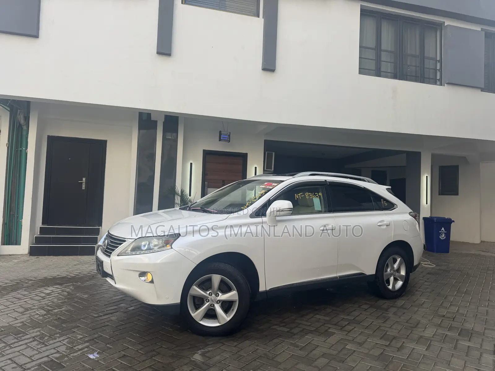 Lexus RX 350 AWD 2013 White