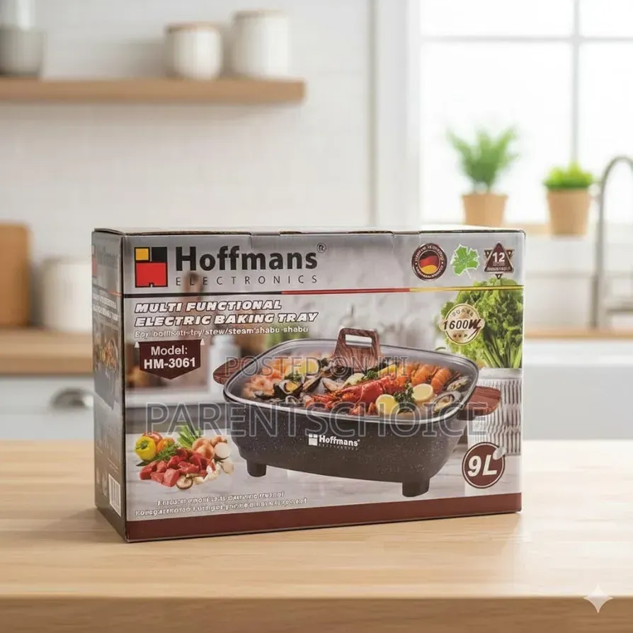 Hoffmans 9l Multifunctional Electric Skillet, Baking Tray Hot
Pot