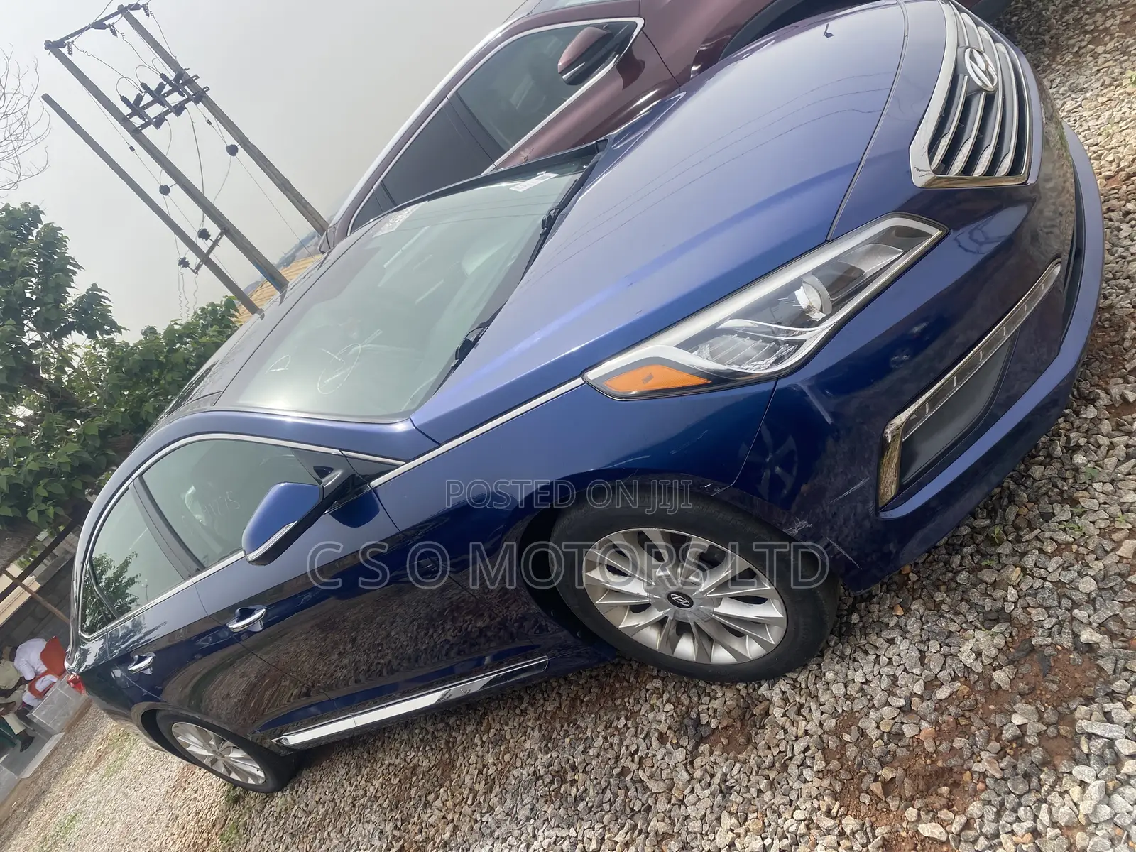Hyundai Sonata Limited 4dr Sedan (2.4L 4cyl 6A) 2015 Blue