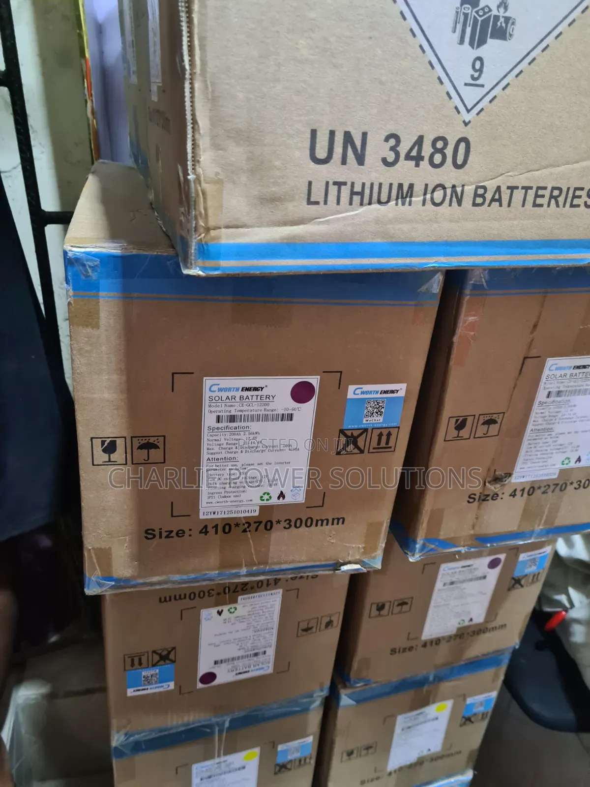 Cworth 2.5kwh 200ah 12v Lithium Battery