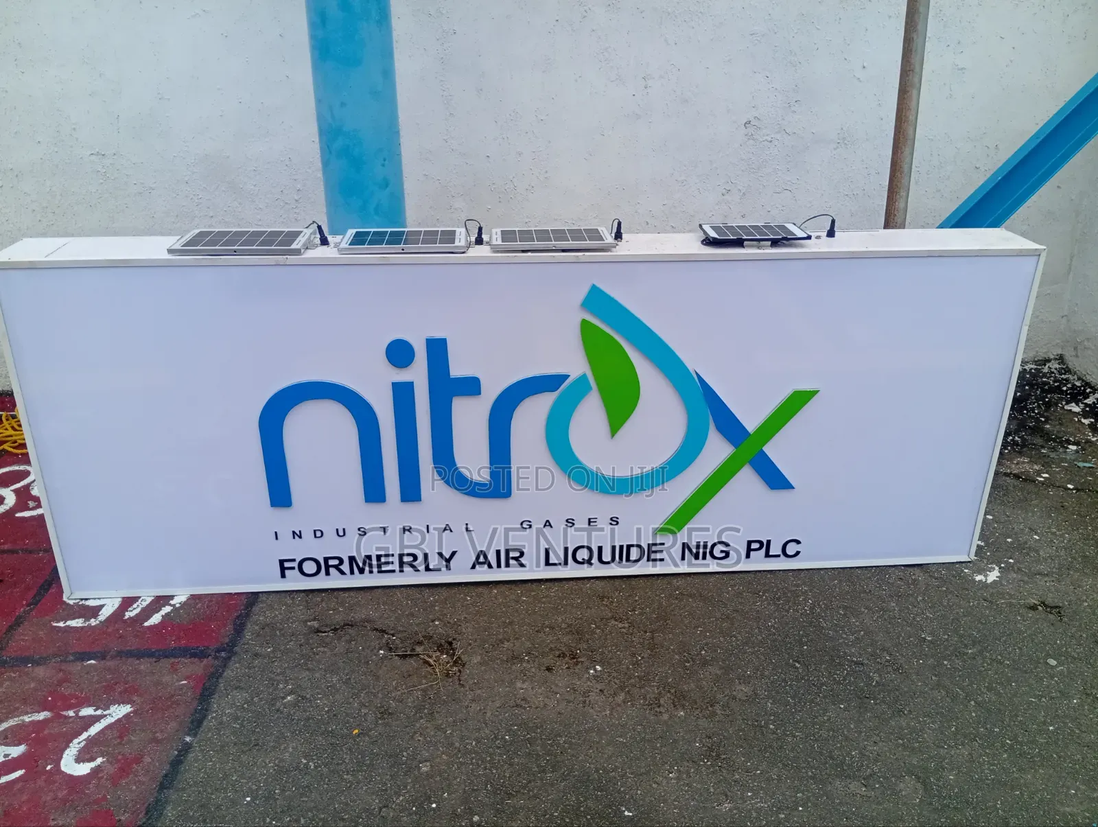 Custom Solar Sign