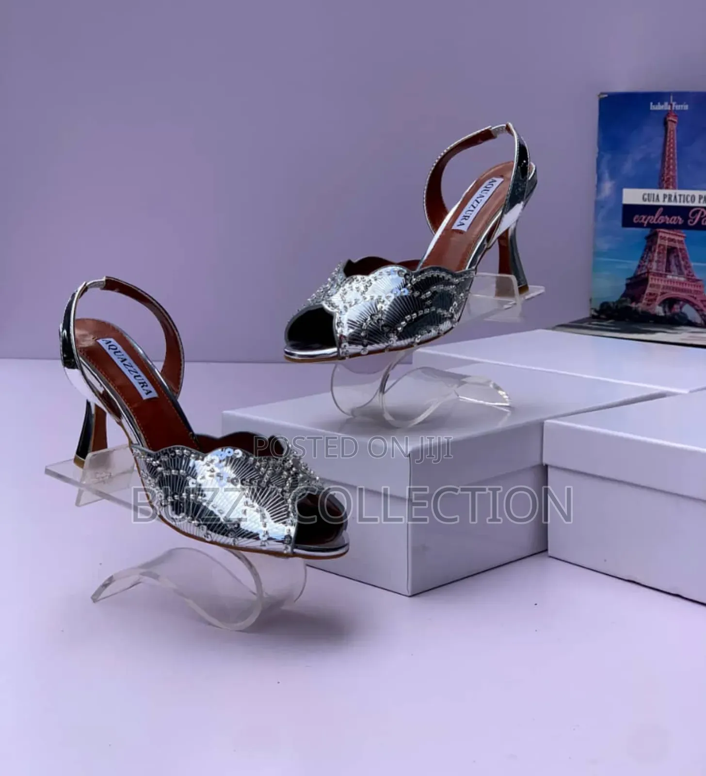 Premium Quality Aquazzura Low Heel Sandals