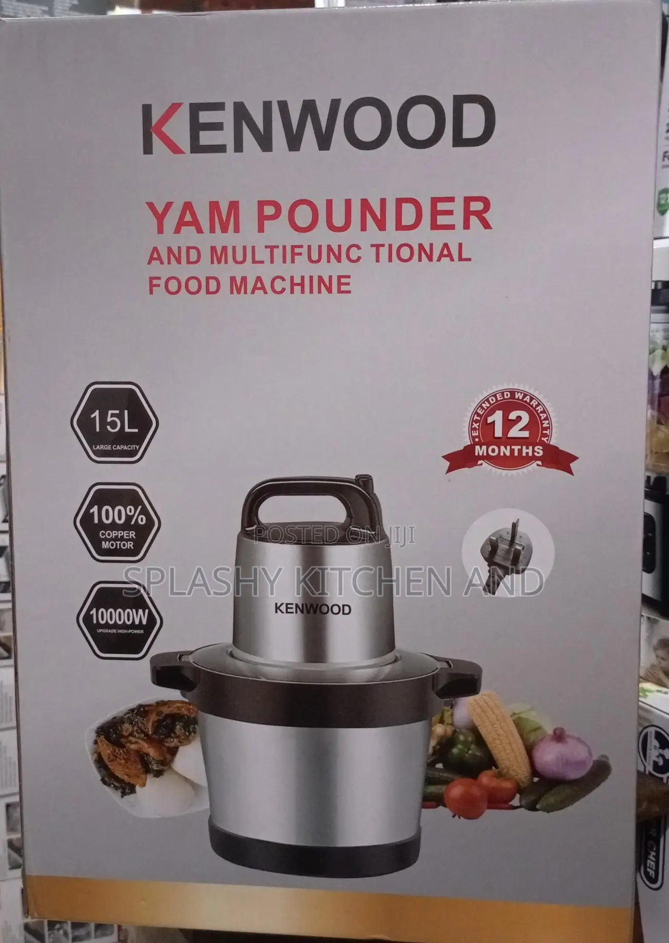 15l Kenwood Food Processor/Yam Pounder