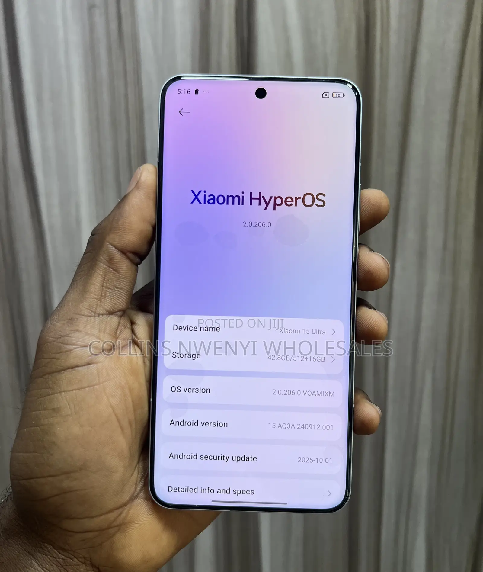 Xiaomi 15 Ultra 512 GB White