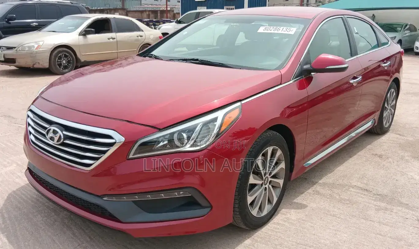 Hyundai Sonata Sport 2.0T 4dr Sedan (2.0L 4cyl Turbo 6A) 2015 Red