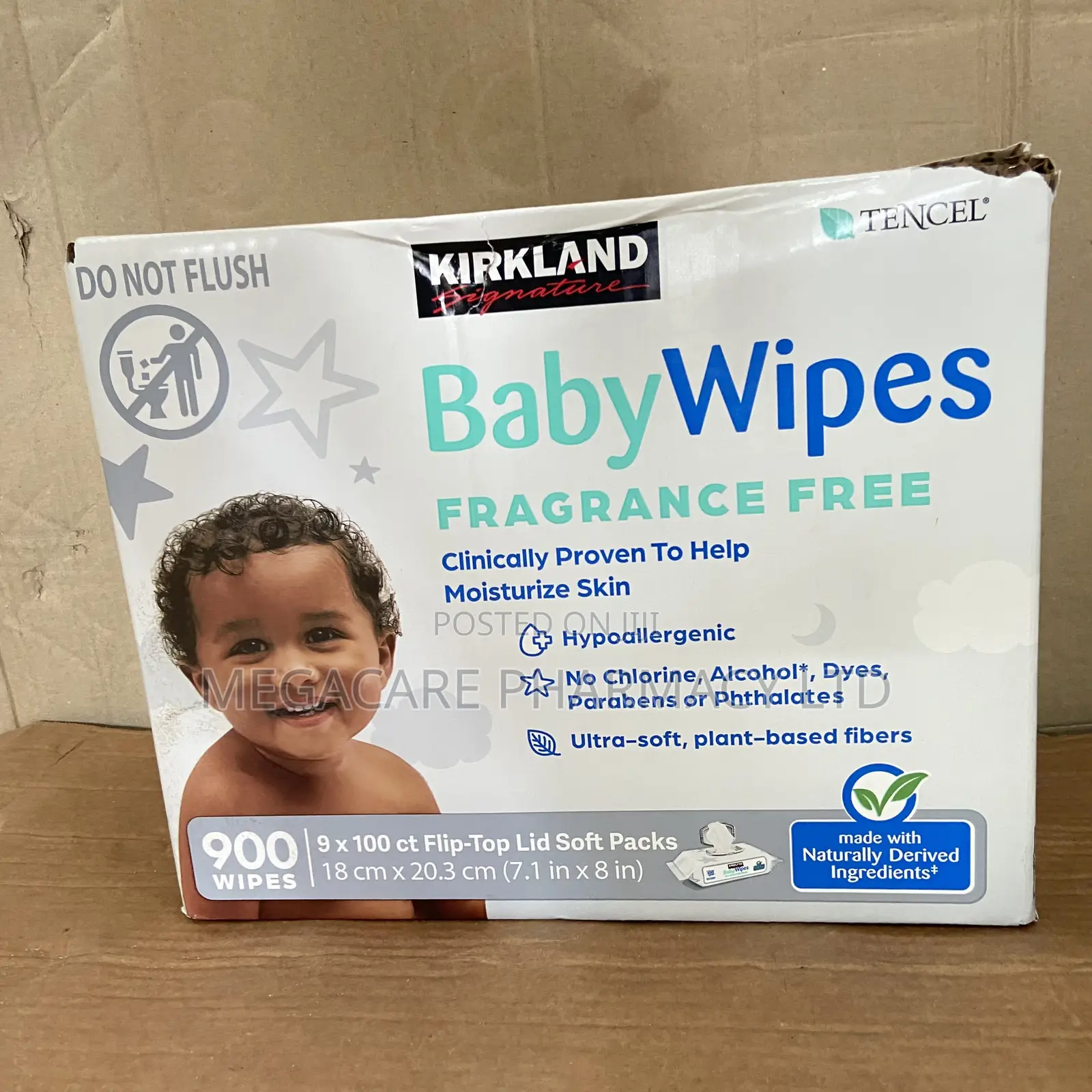 Kirkland Baby Wipes Fragrance Free
