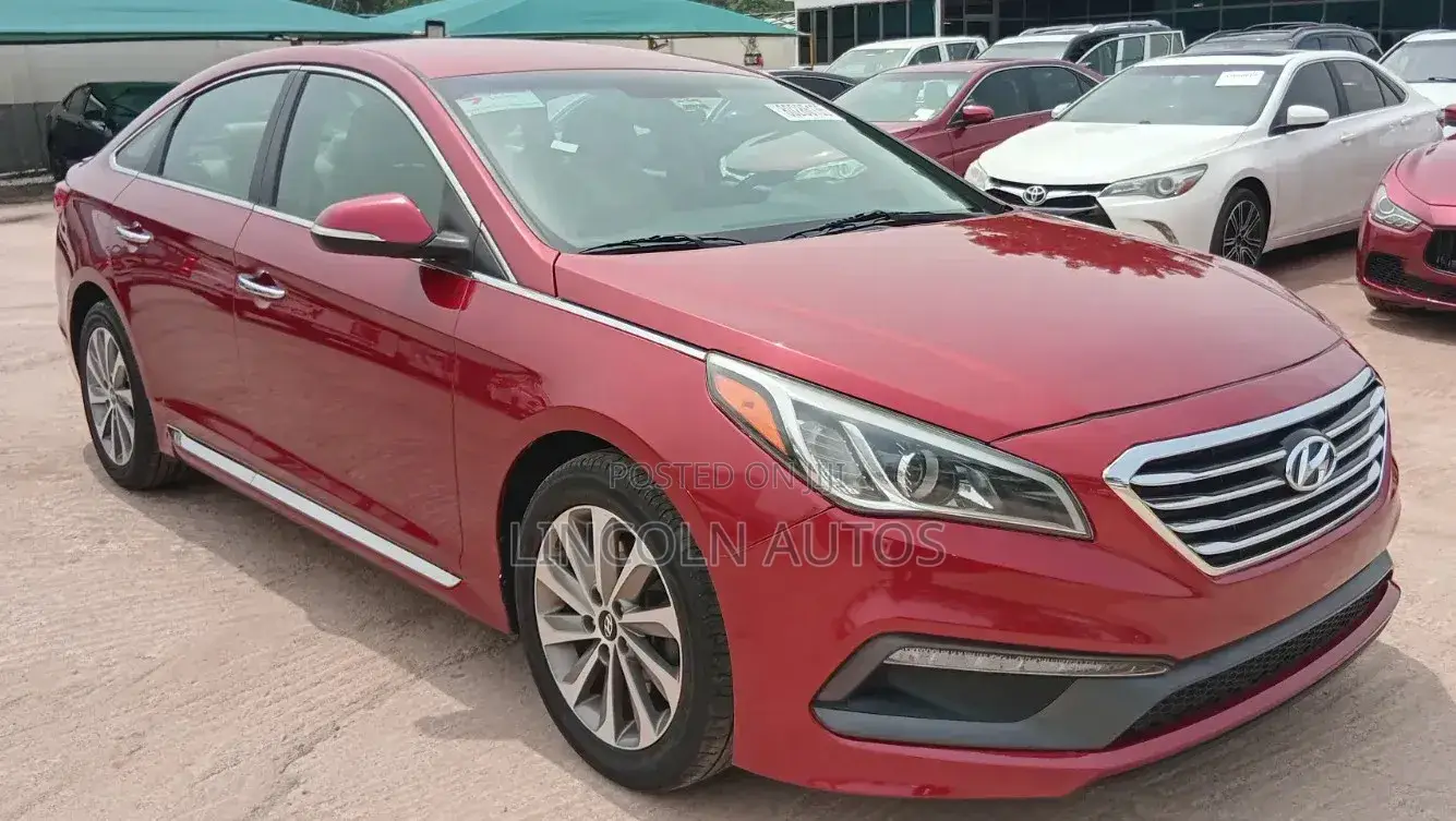 Hyundai Sonata Sport 2.0T 4dr Sedan (2.0L 4cyl Turbo 6A) 2015 Red